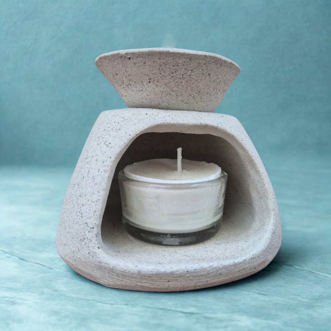 'Yang Oil Burner | Mist' by Sultry Ceramics