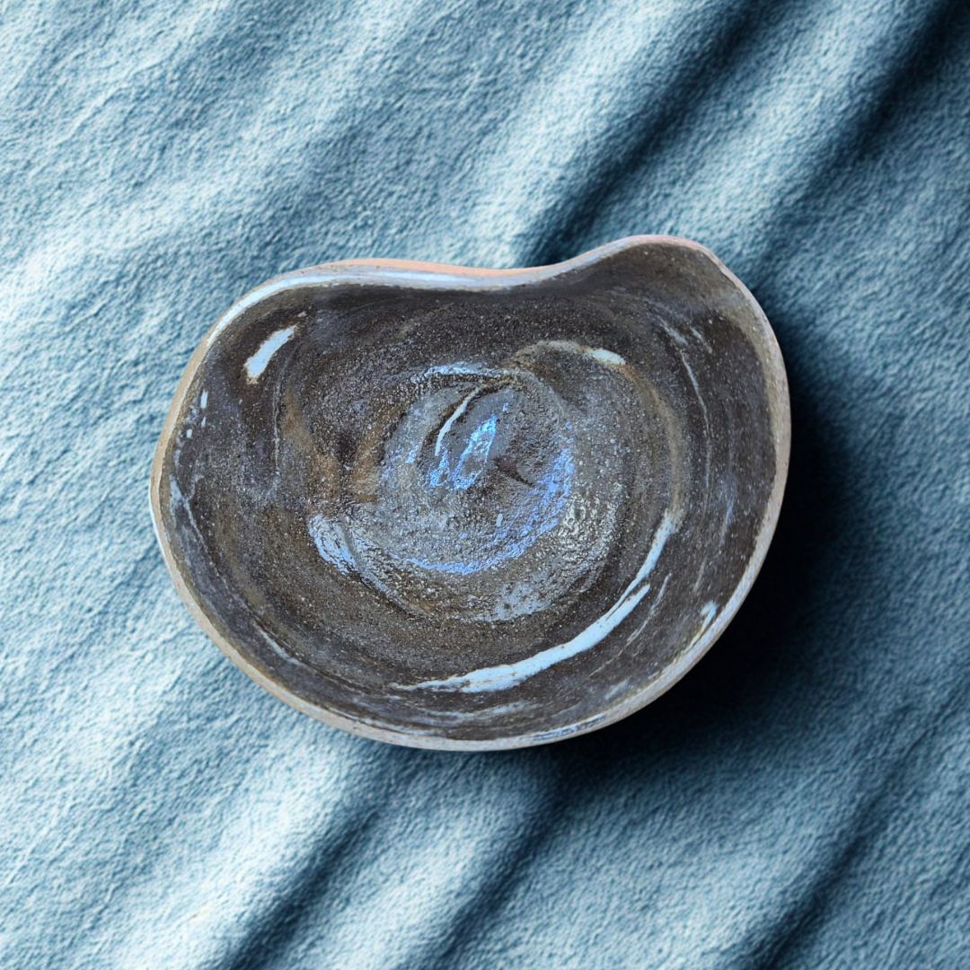 'Drift Dish #2 | Mist & Earth' by Sultry Ceramics
