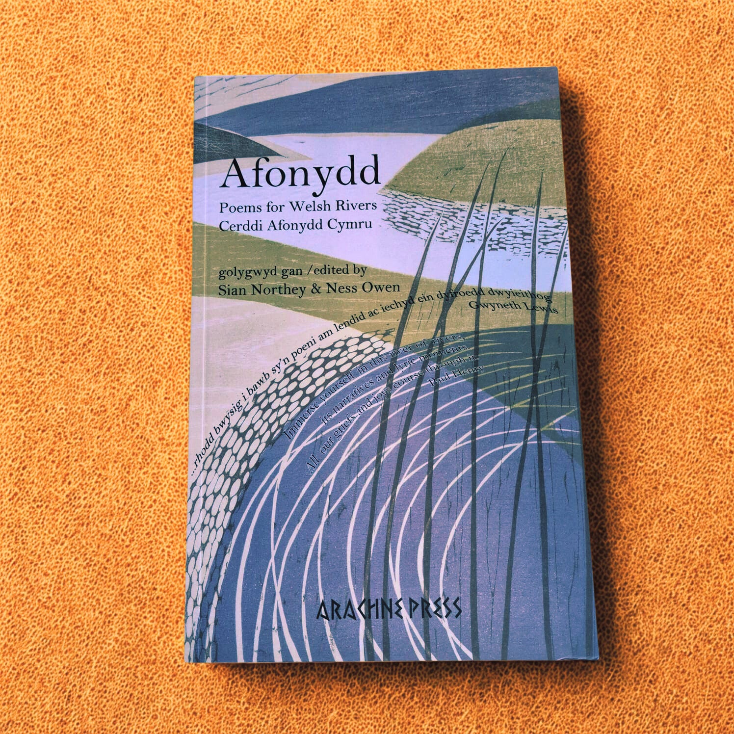 'Afonydd. Poems for Welsh Rivers or Cerddi Afonydd Cymru' by Various Authors.
