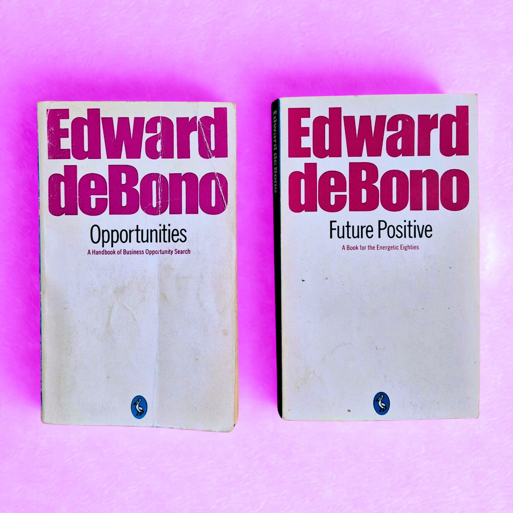 'Opportunities' and 'Future Positive' by Edward De Bono