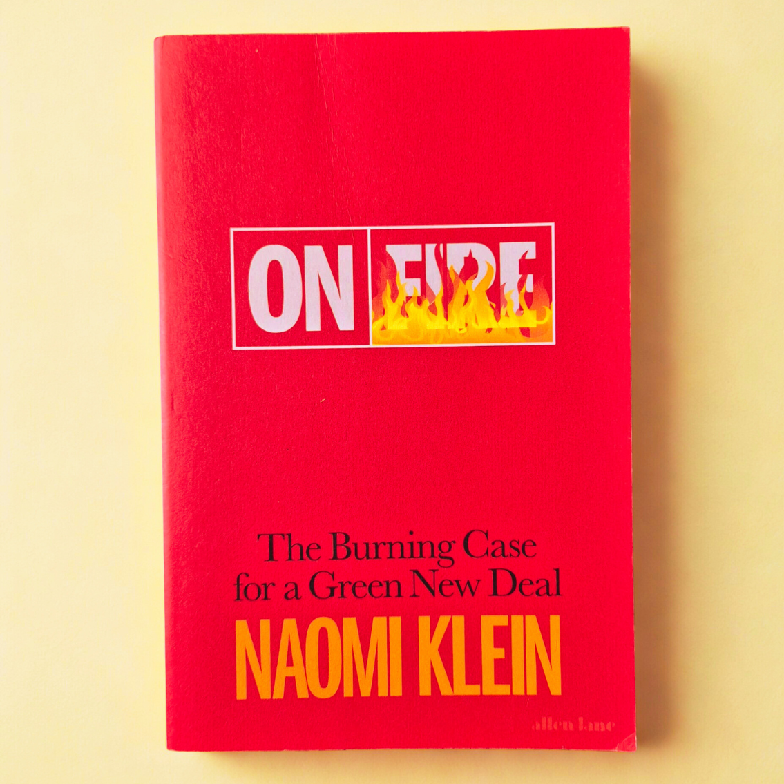 'On Fire' by Naomi Klein