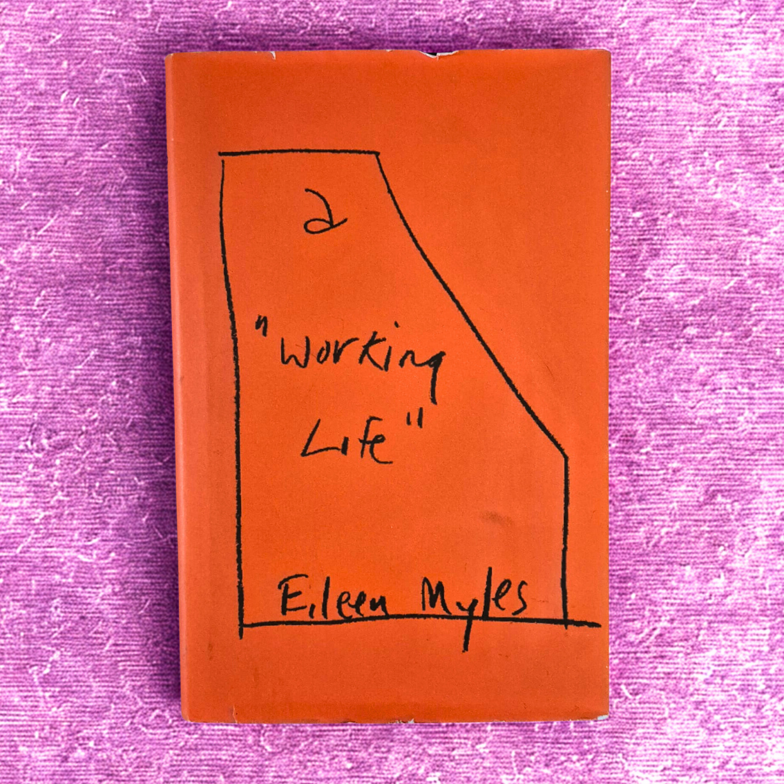 'a working life' by Eileen Myles