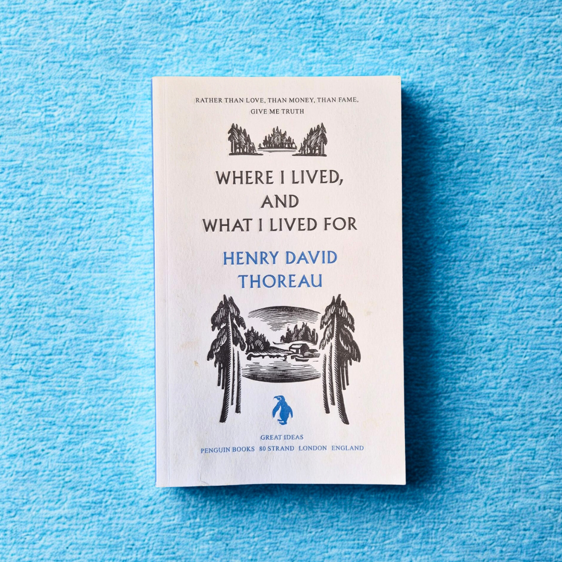'Where I Lived, And What I Lived For' by Henry David Thoreau