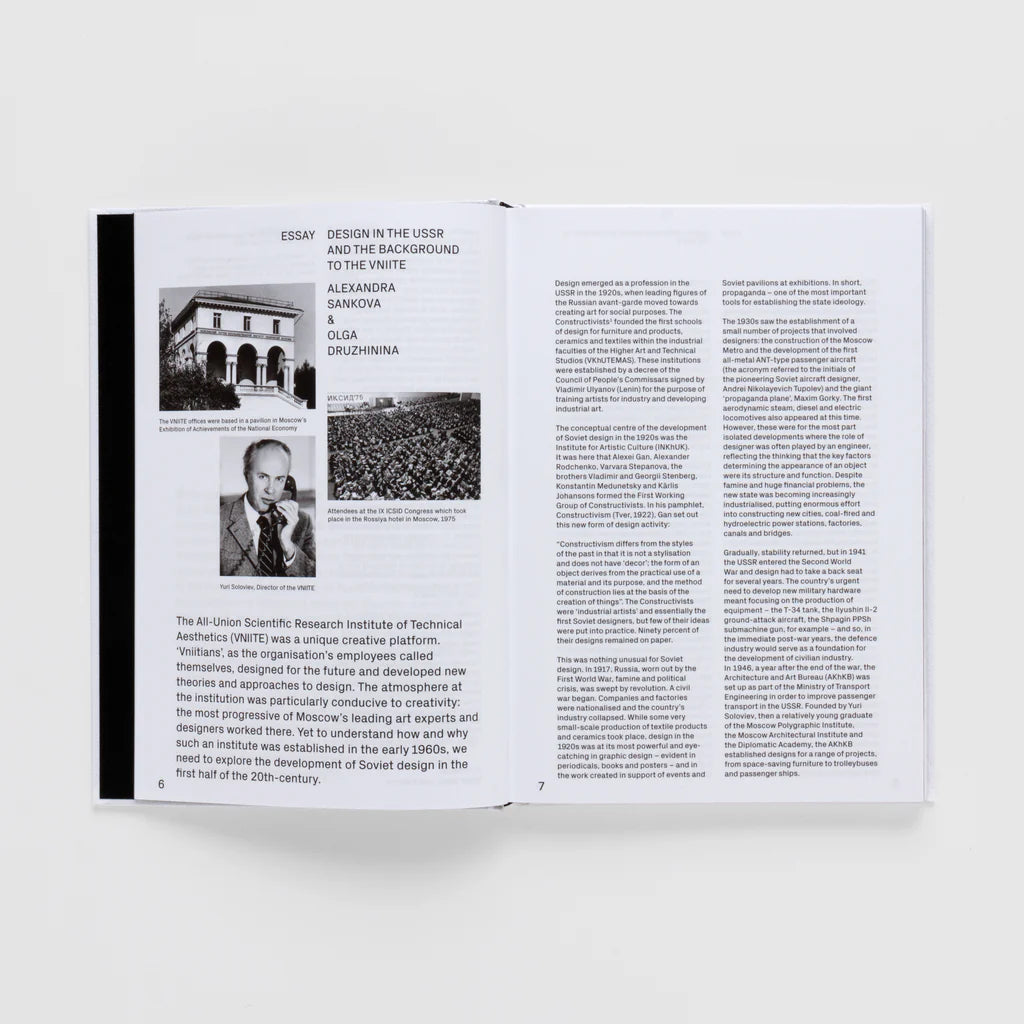 'VNIITE: Discovering Utopia – Lost Archives of Soviet Design' by Alexandra Sankova and Olga Druzhinina