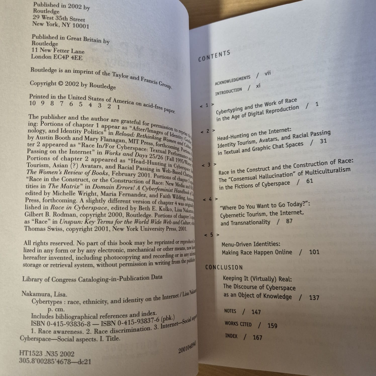 'Cybertypes. Race, Ethnicity and Identity on the Internet.' by Lisa Nakamura