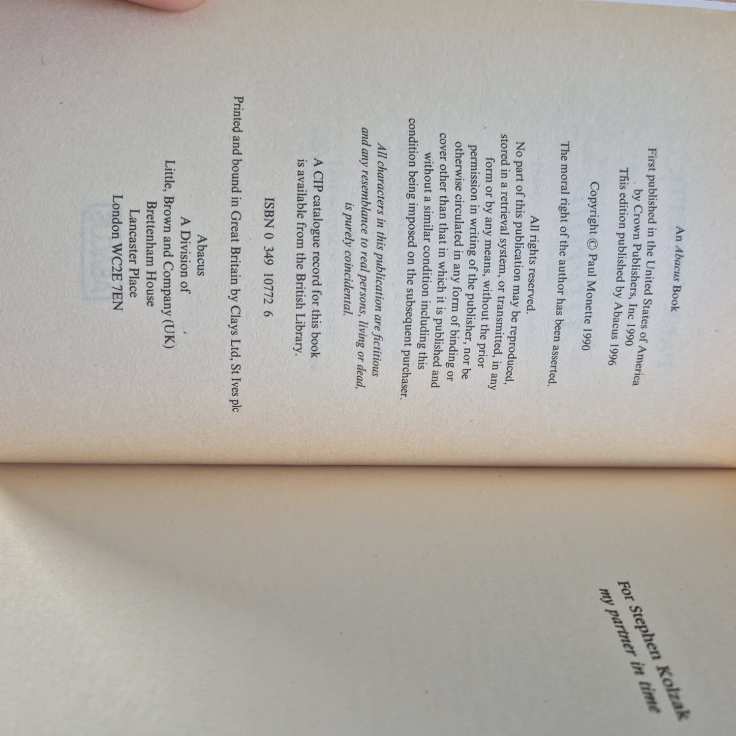 'Afterlife' by Paul Monette