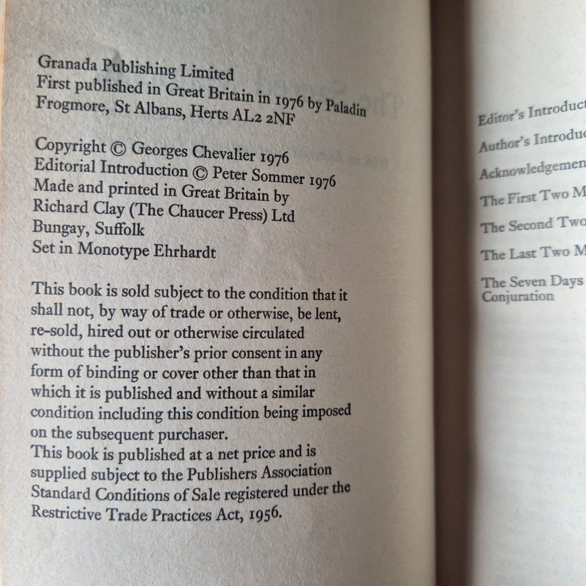 'The Sacred Magician - A Ceremonial Diary' by Georges Chevalier