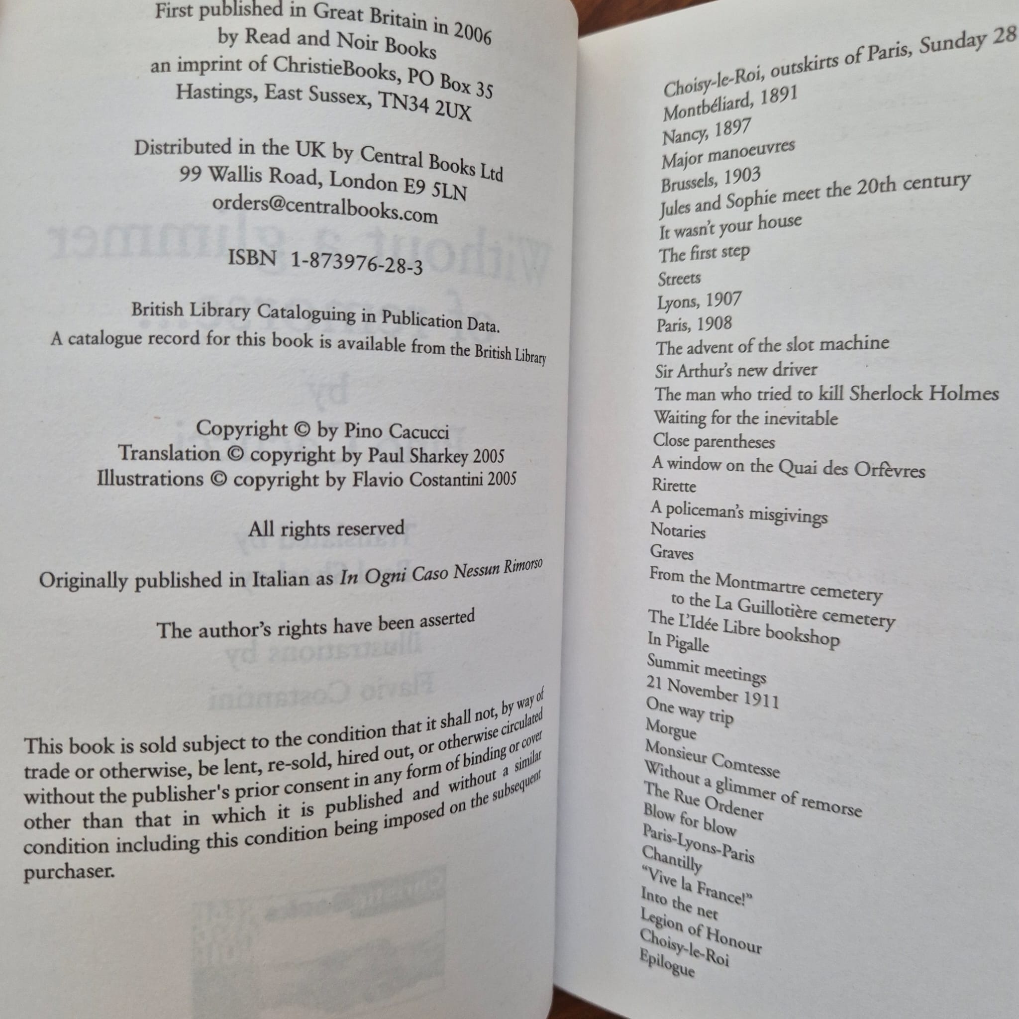 'Without a glimmer of remorse' by Pino Cacucci