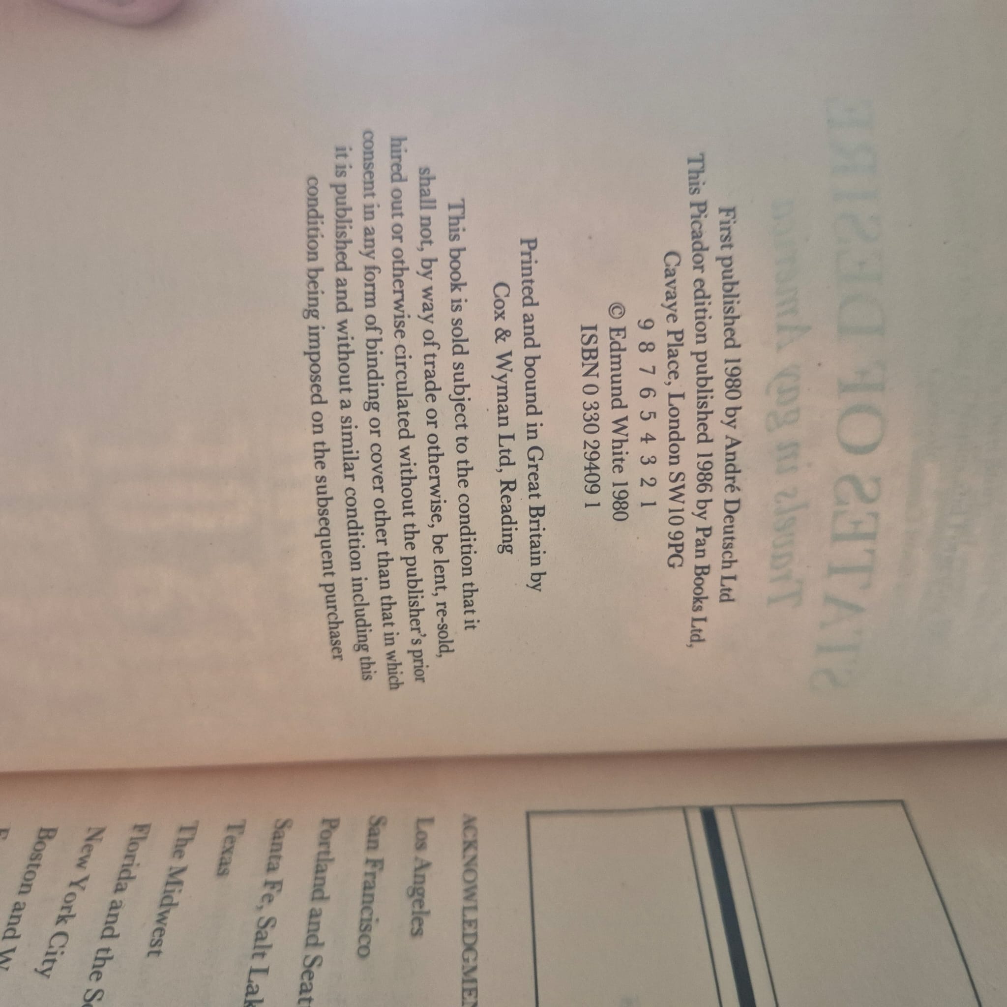 'States of Desire. Travels in Gay America' by Edmund White