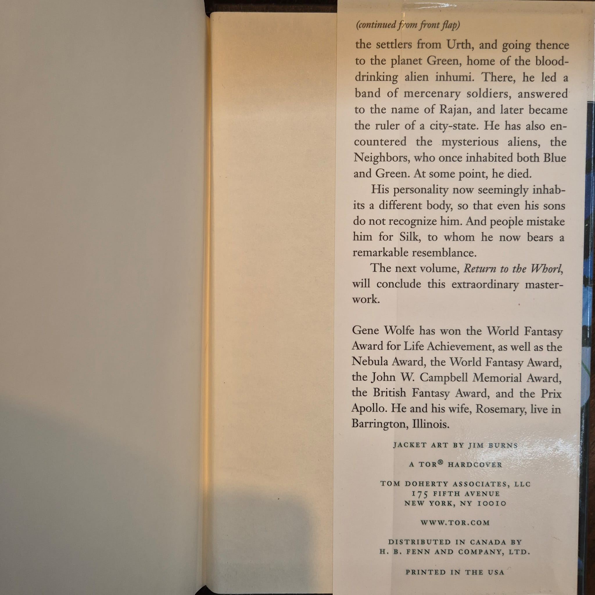 'In Green's Jungles' by Gene Wolfe