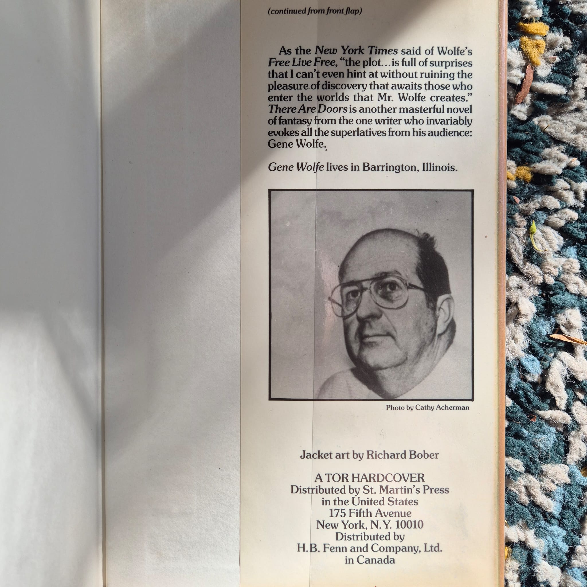 'There Are Doors' by Gene Wolfe