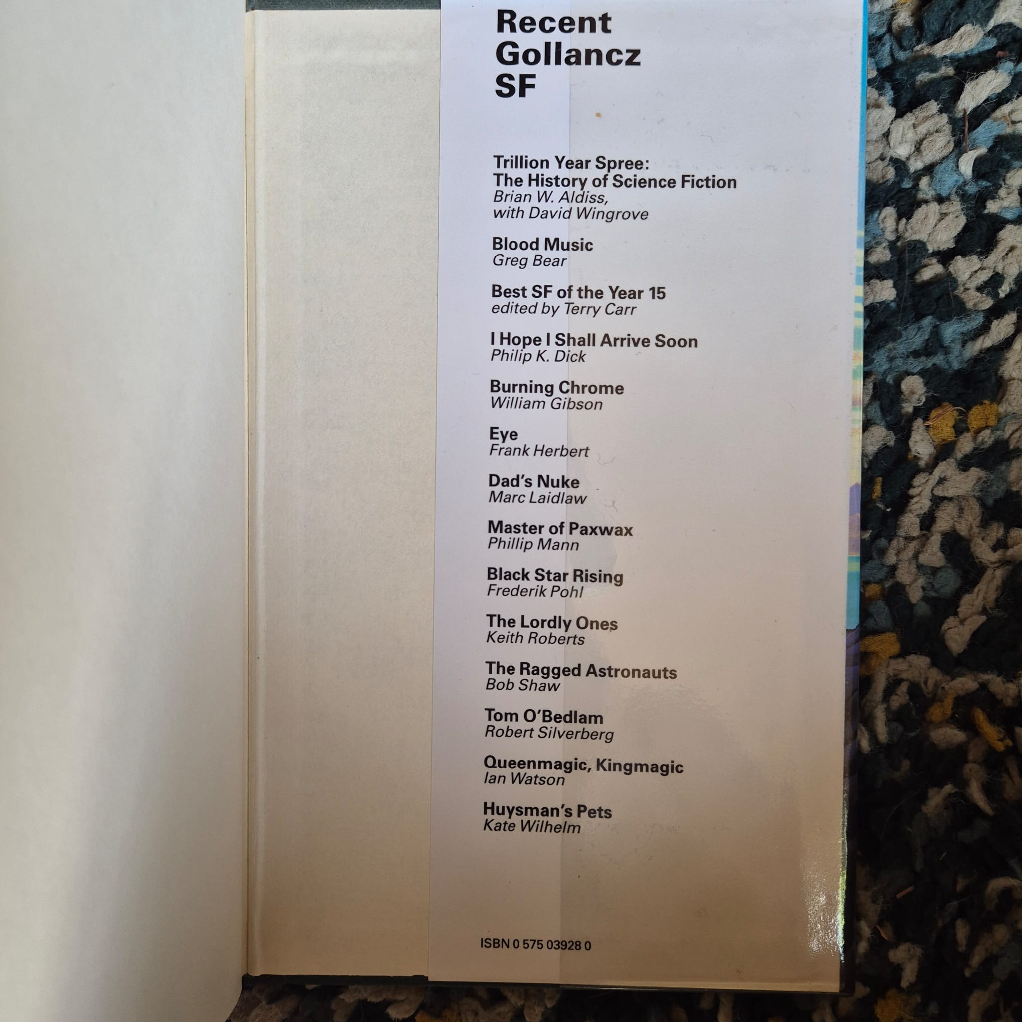 'Soldier of the Mist' by Gene Wolfe