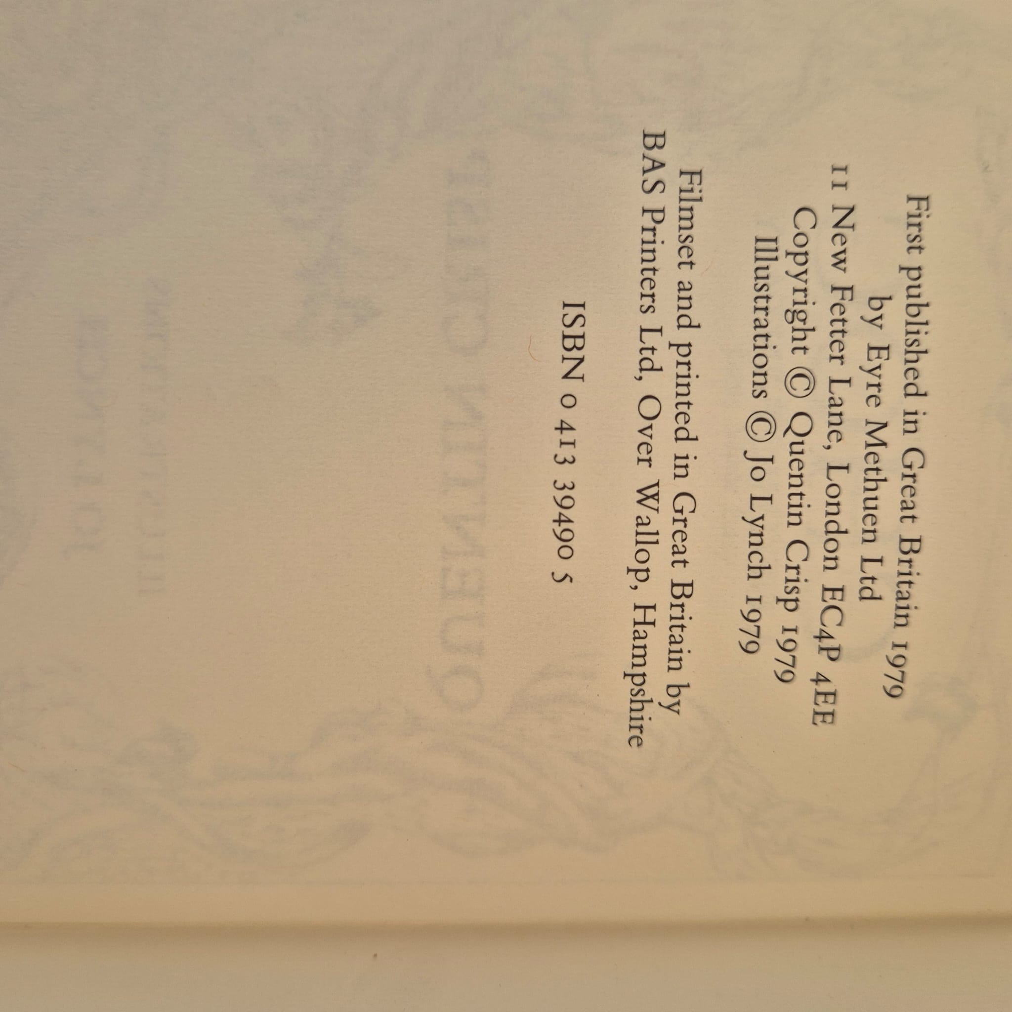 'Chog: A Gothic Fantasy' by Quentin Crisp