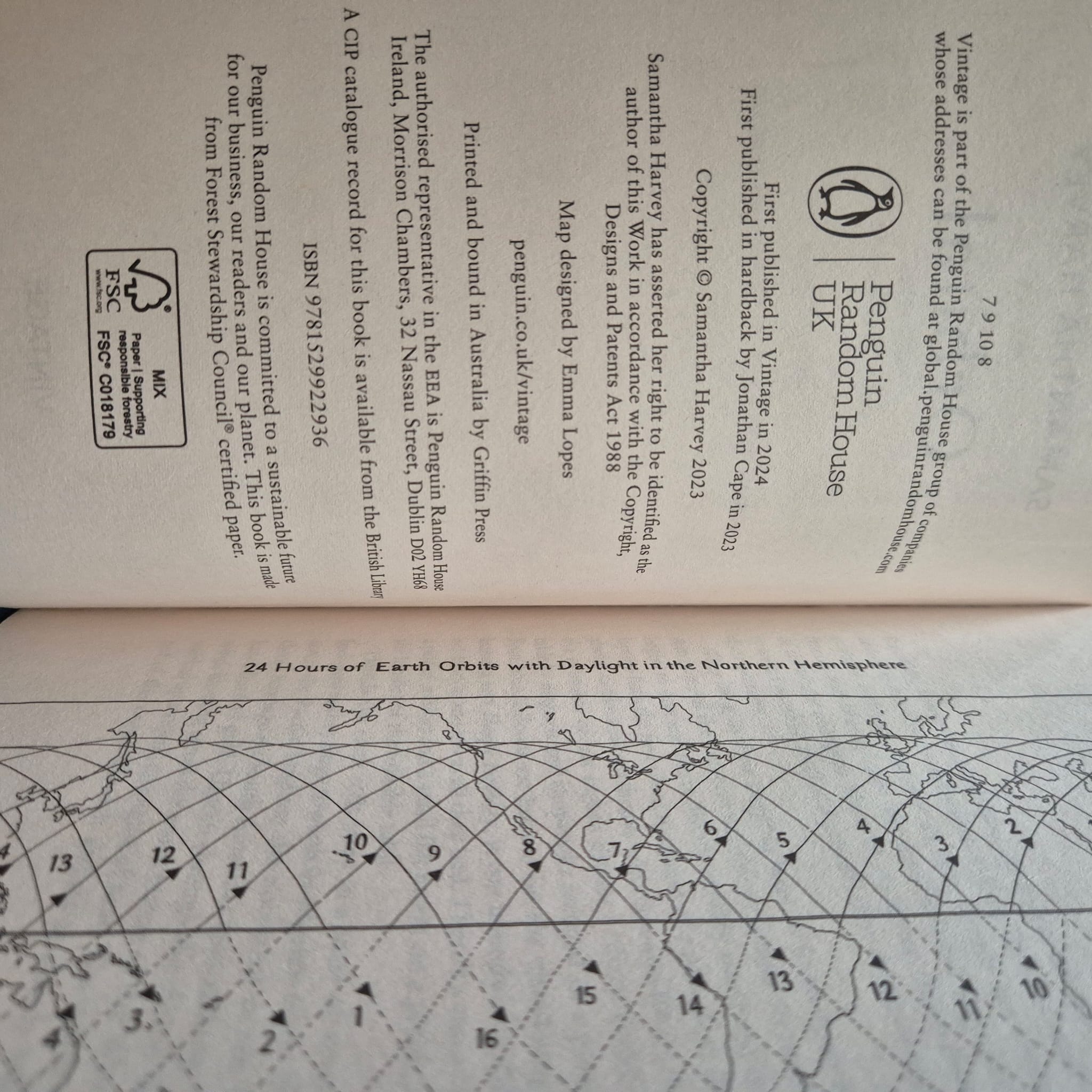 'Orbital' by Samantha Harvey