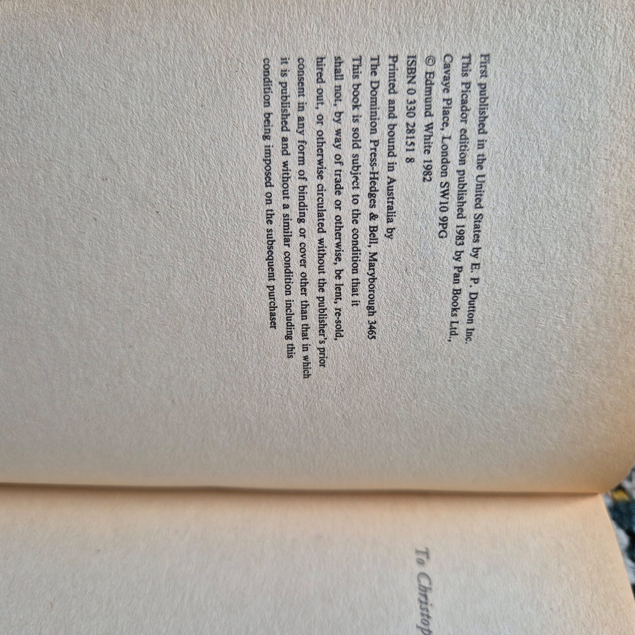 'A Boy's Own Story' by Edmund White