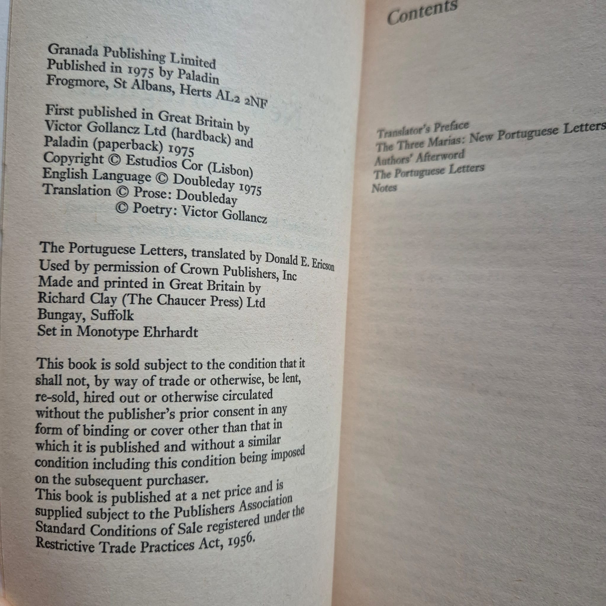 'The Three Marias: New Portuguese Letters' by Maria Isabel Barreno, Maria Teresa Horta, and Maria Velho da Costa