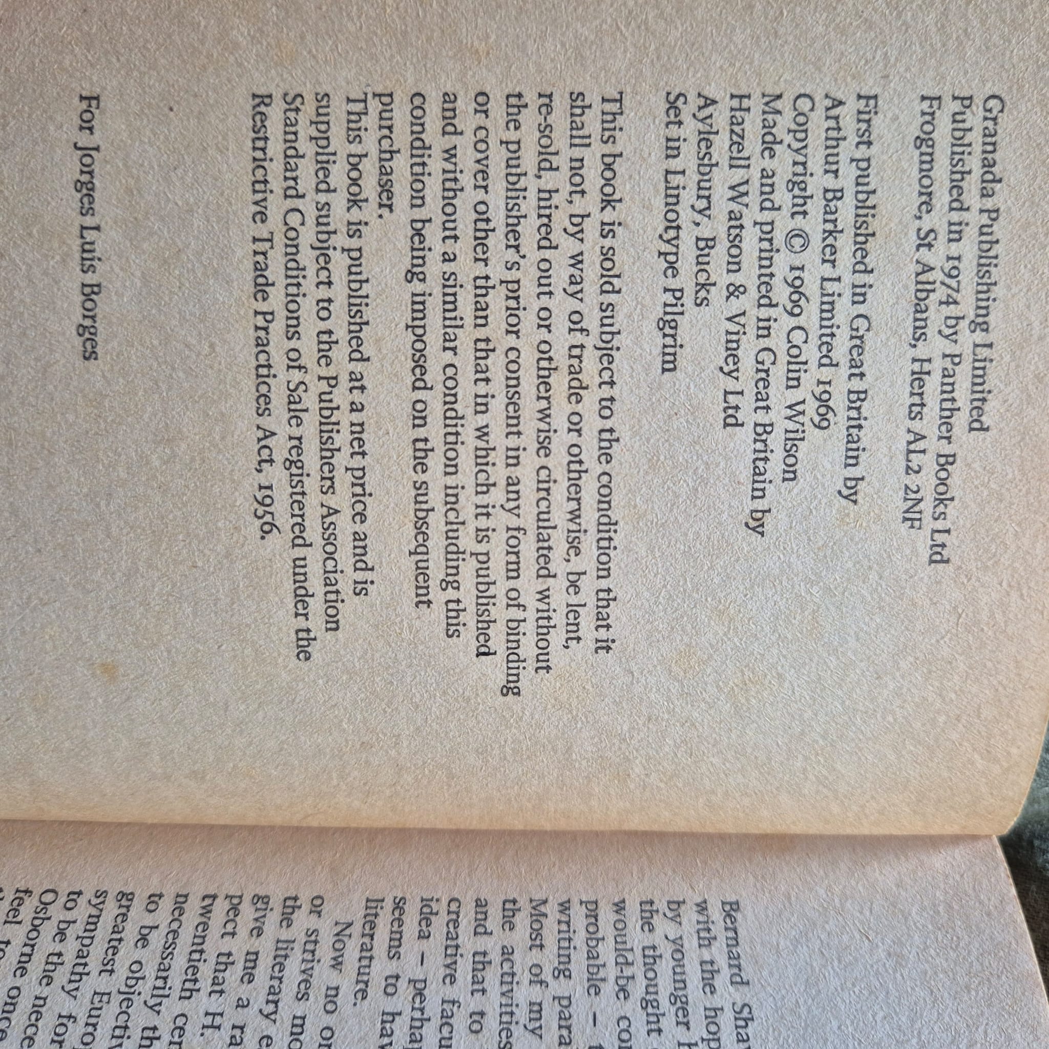 'The Philosopher’s Stone' by Colin Wilson