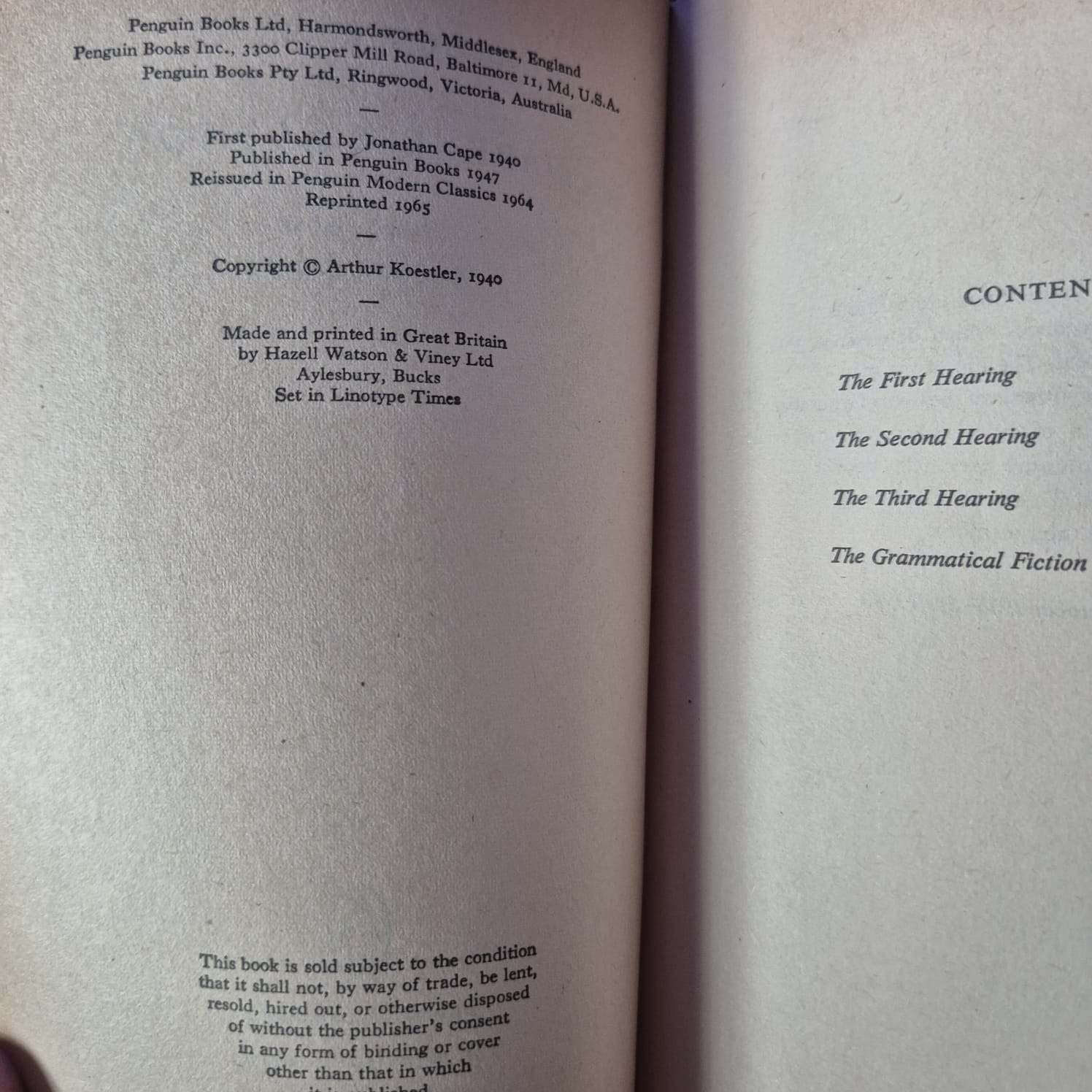 'Darkness at Noon' by Arthur Koestler