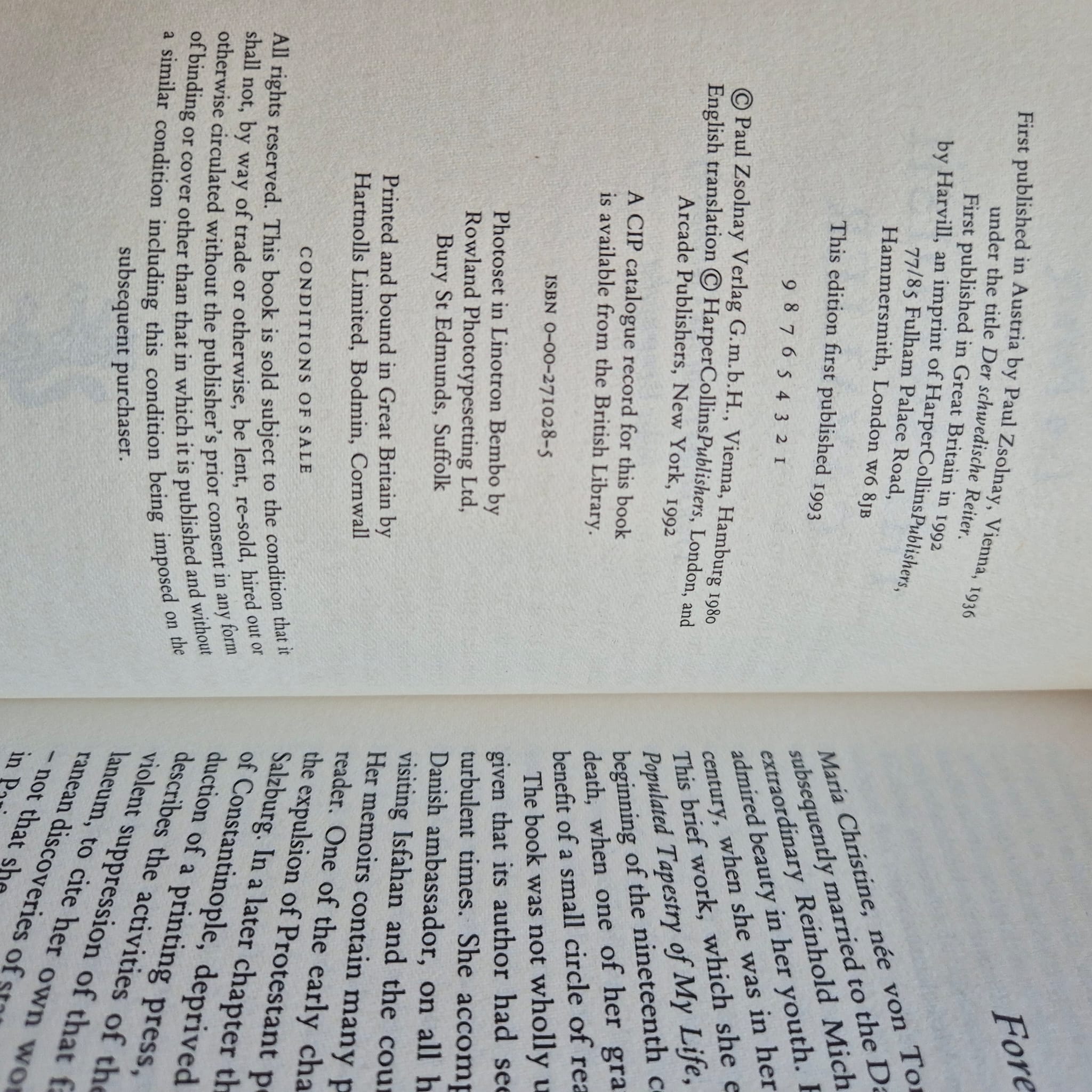 'The Swedish Cavalier' by Leo Perutz