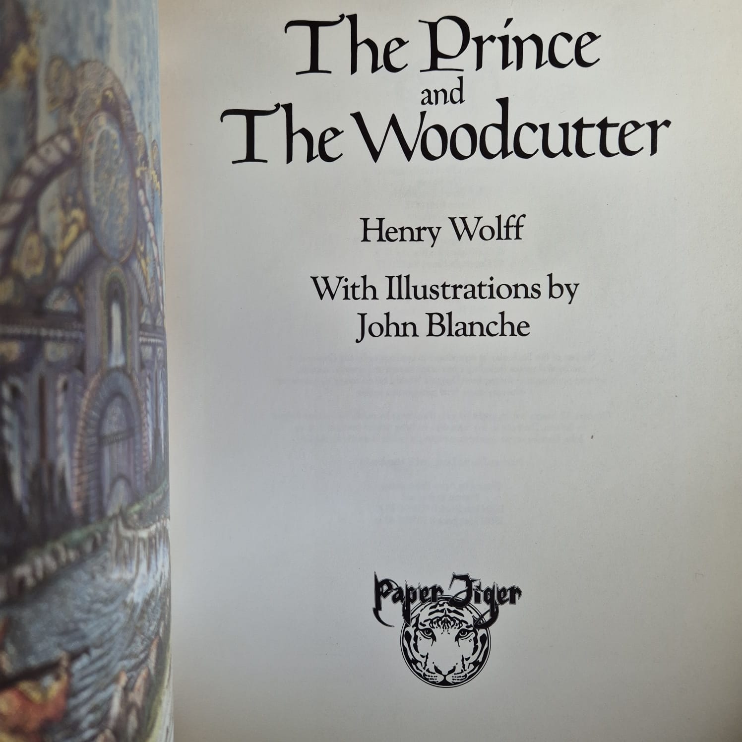 'The Prince and the Woodcutter' by Henry Wolff & John Blanche