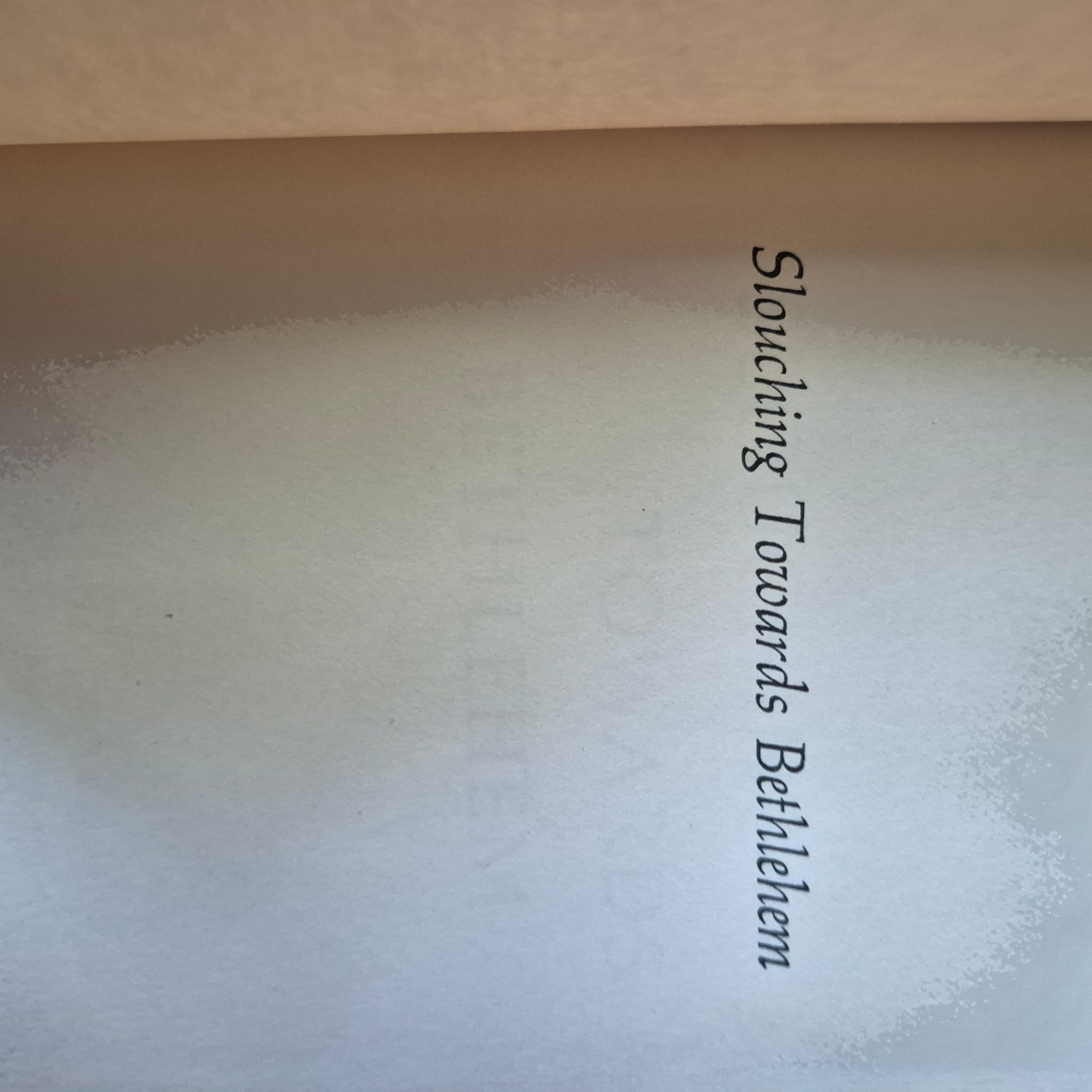 'Slouching Towards Bethlehem' by Joan Didion