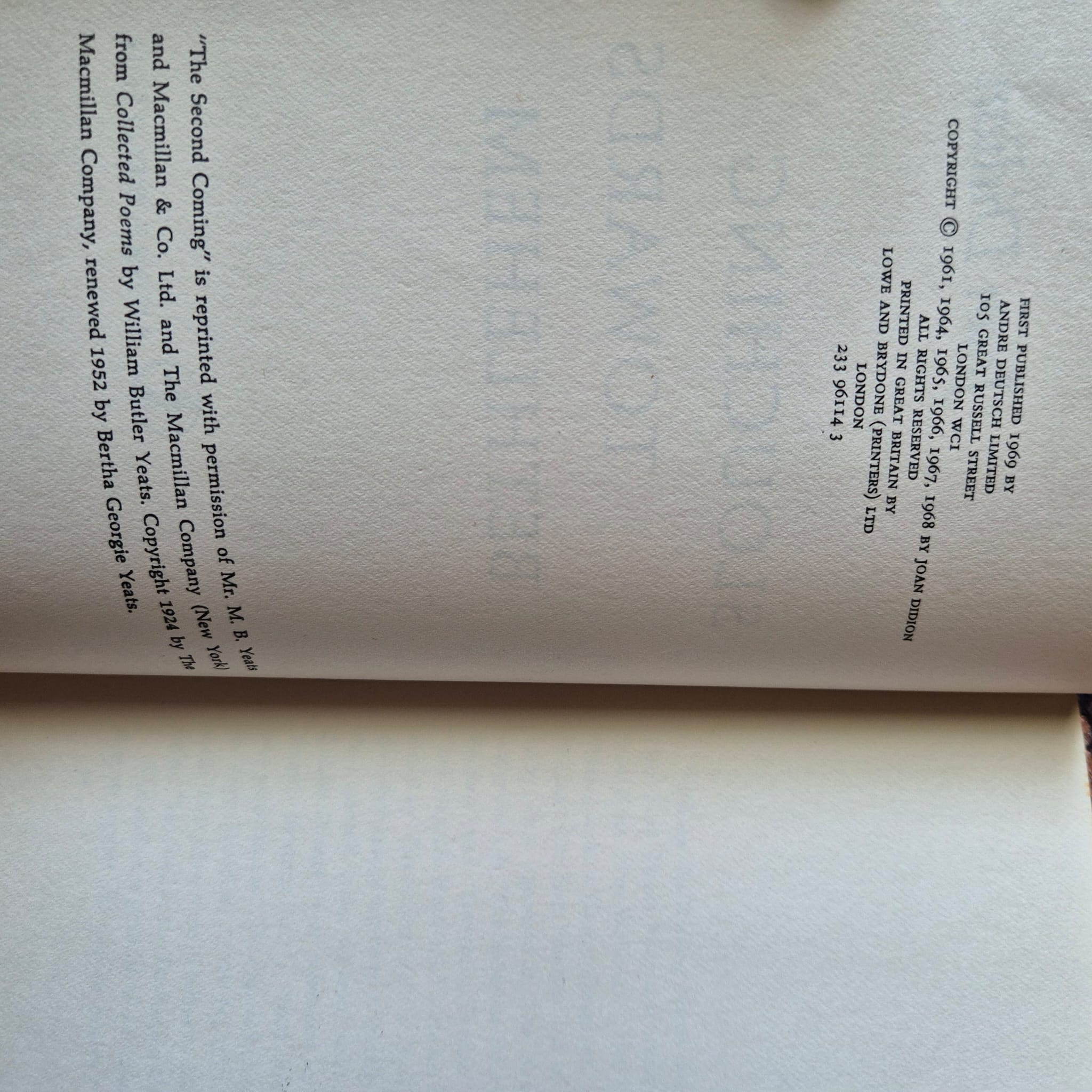 'Slouching Towards Bethlehem' by Joan Didion