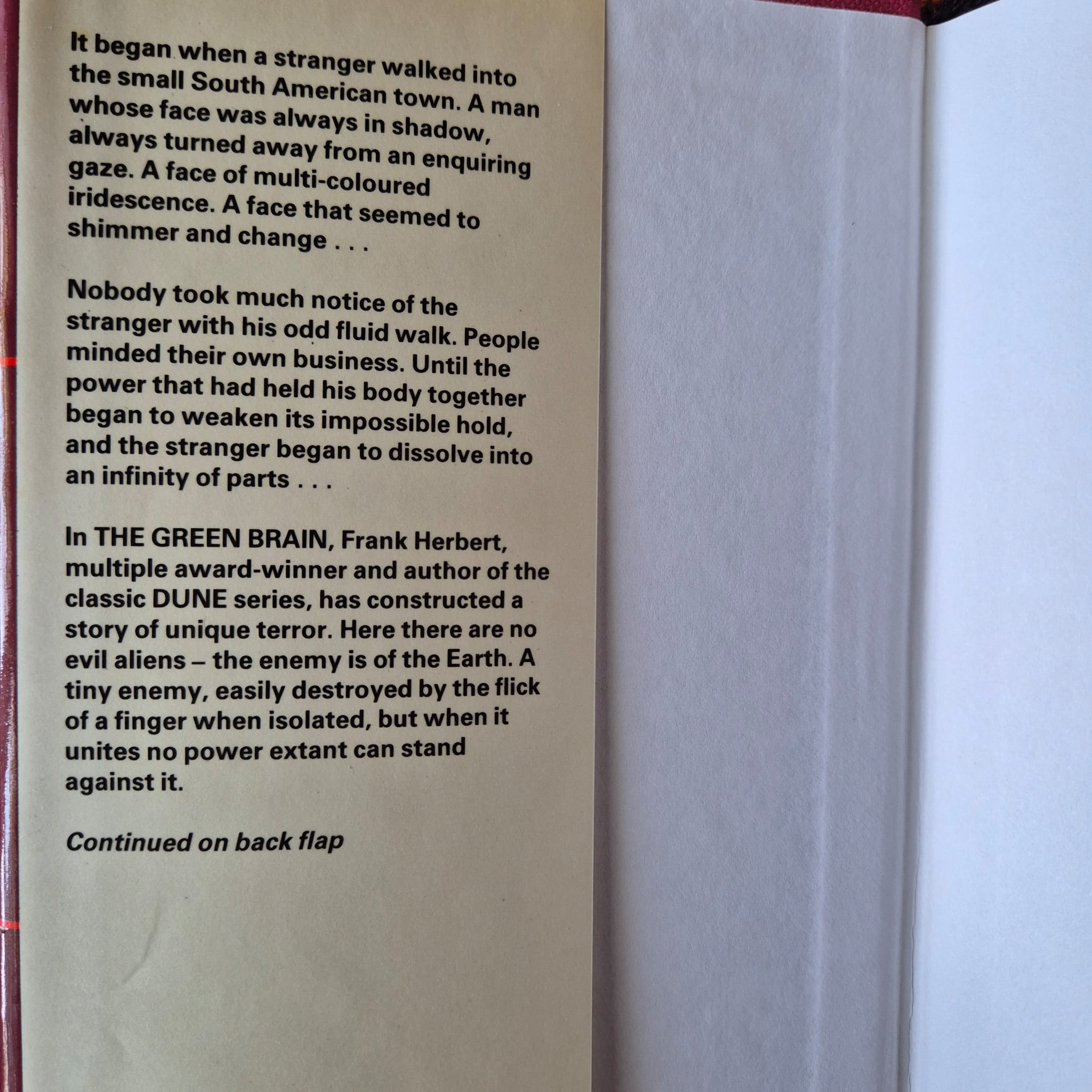'The Green Brain' by Frank Herbert