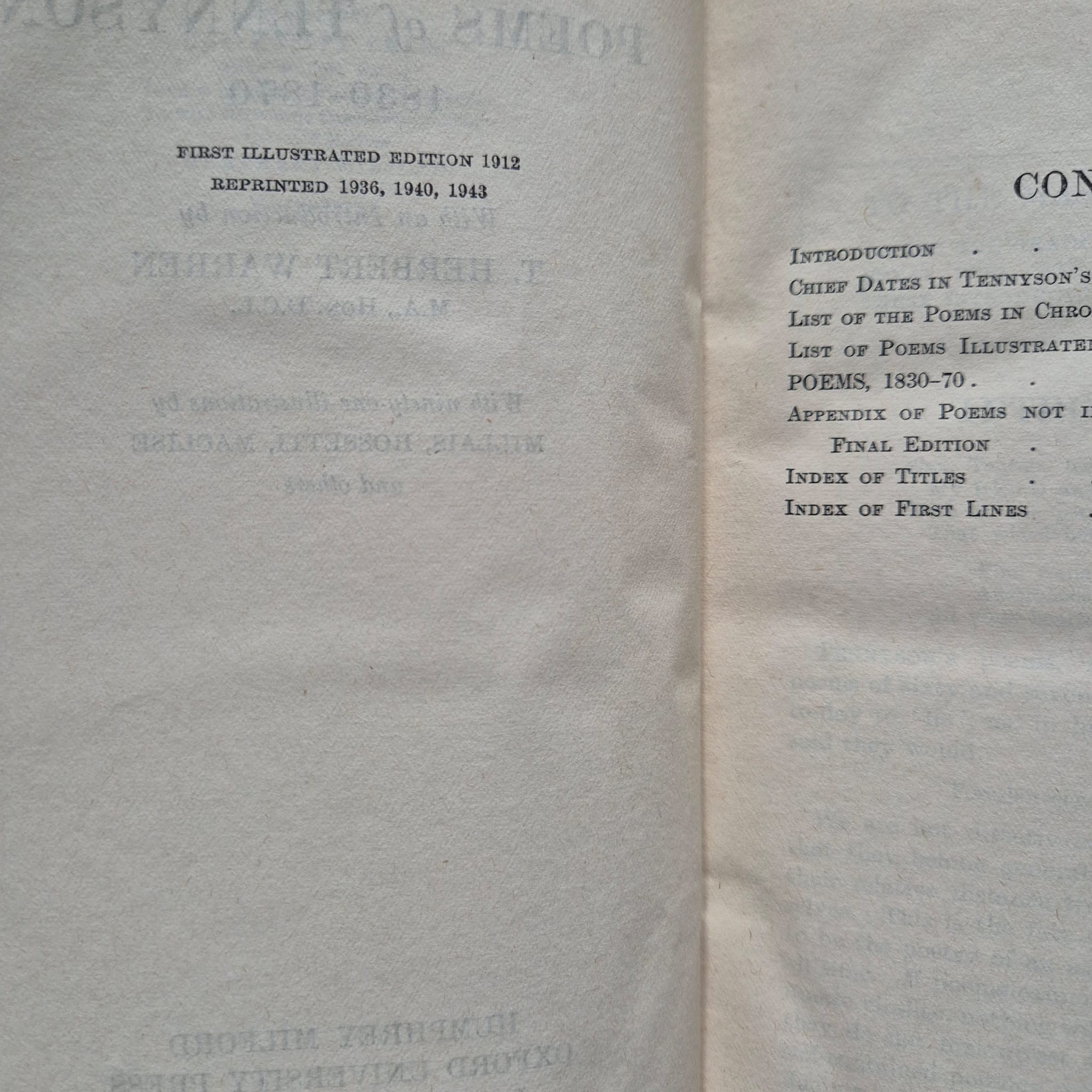 'Tennyson' by Alfred Lord Tennyson