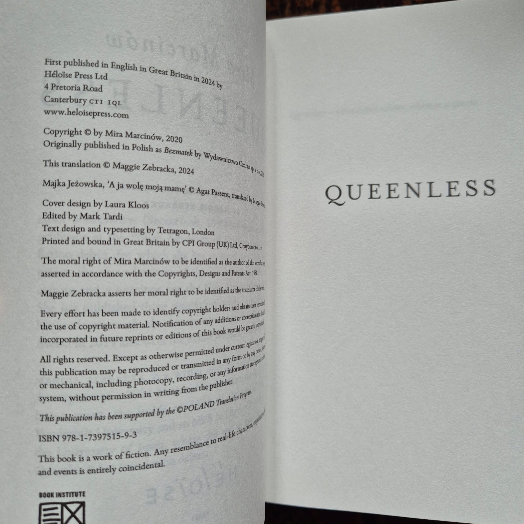 'Queenless' by Mira Marcinów