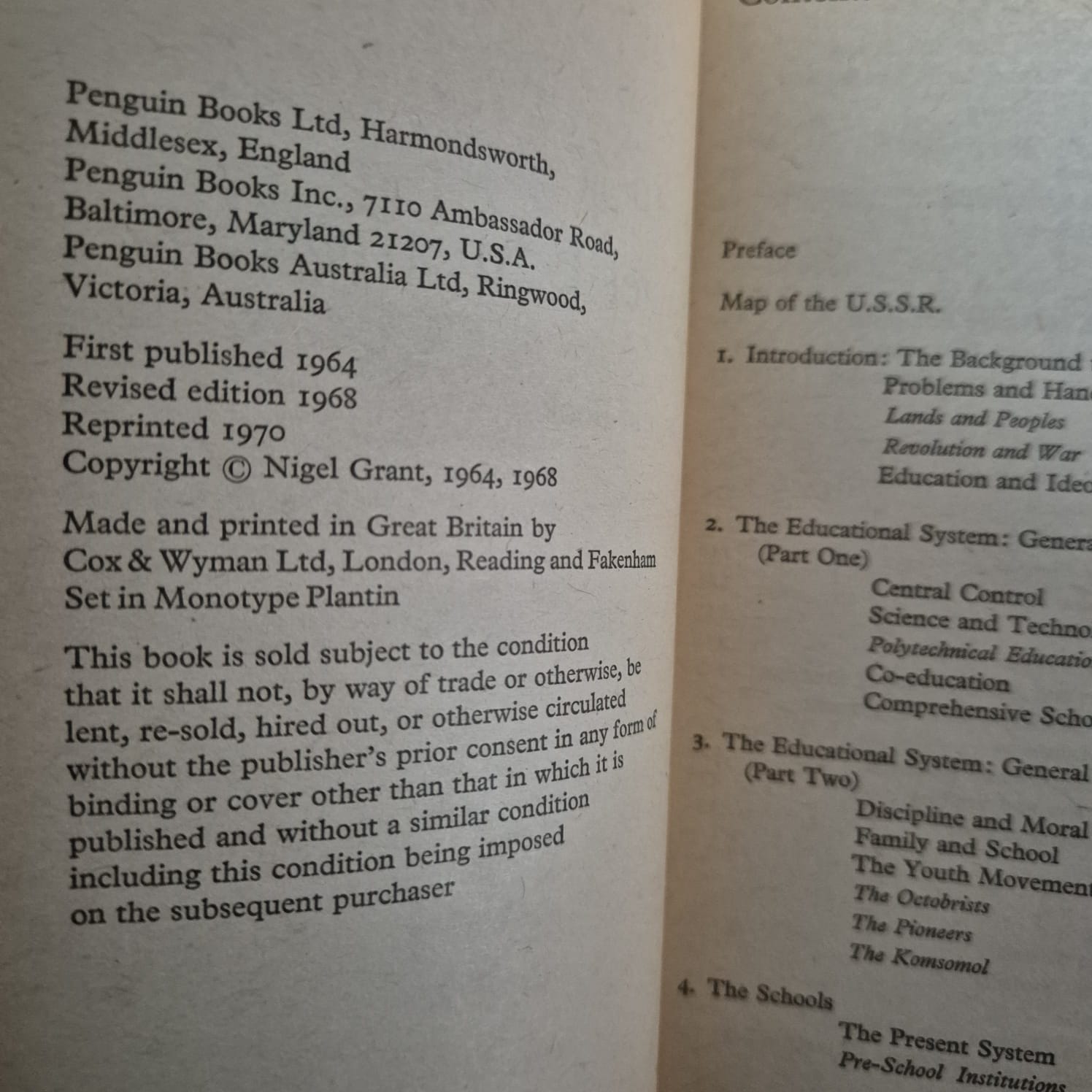 'Soviet Education' by Nigel Grant