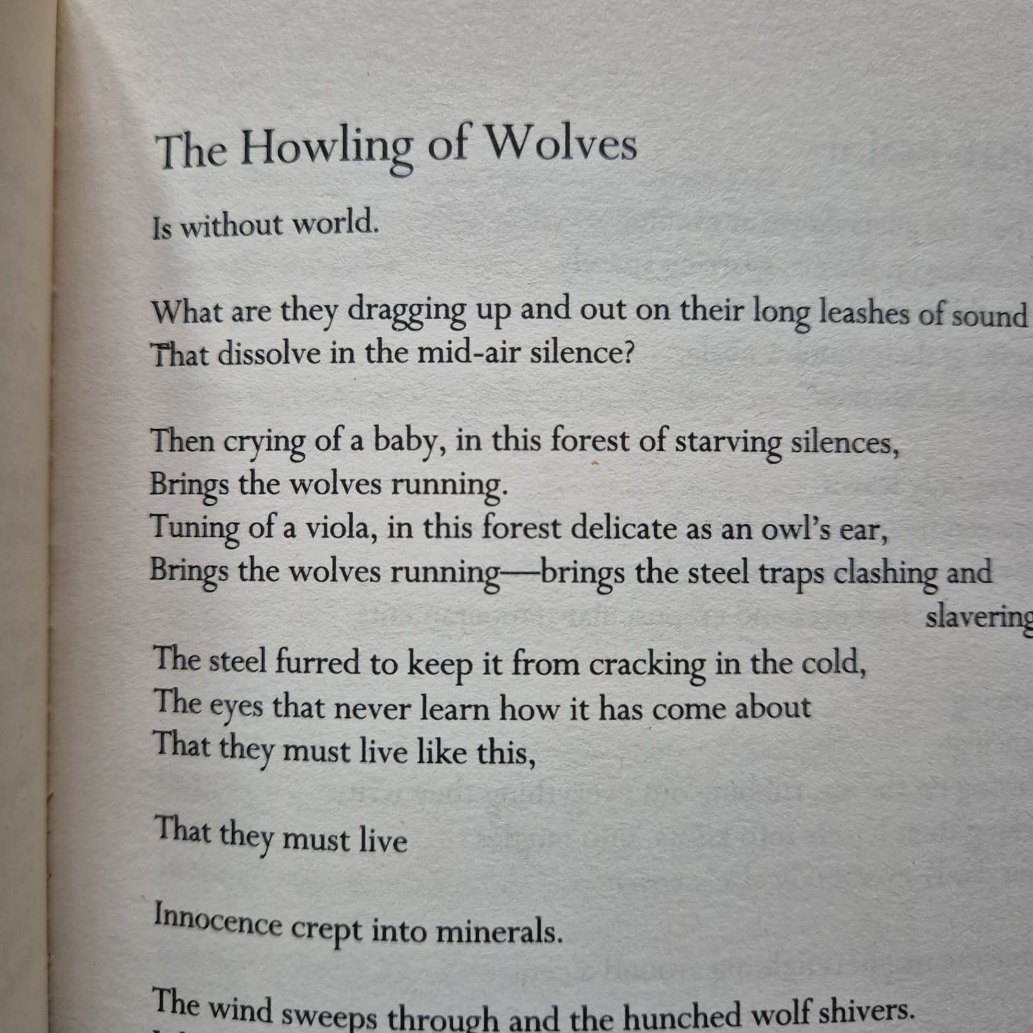 'Selected Poems: 1957 - 1981' by Ted Hughes