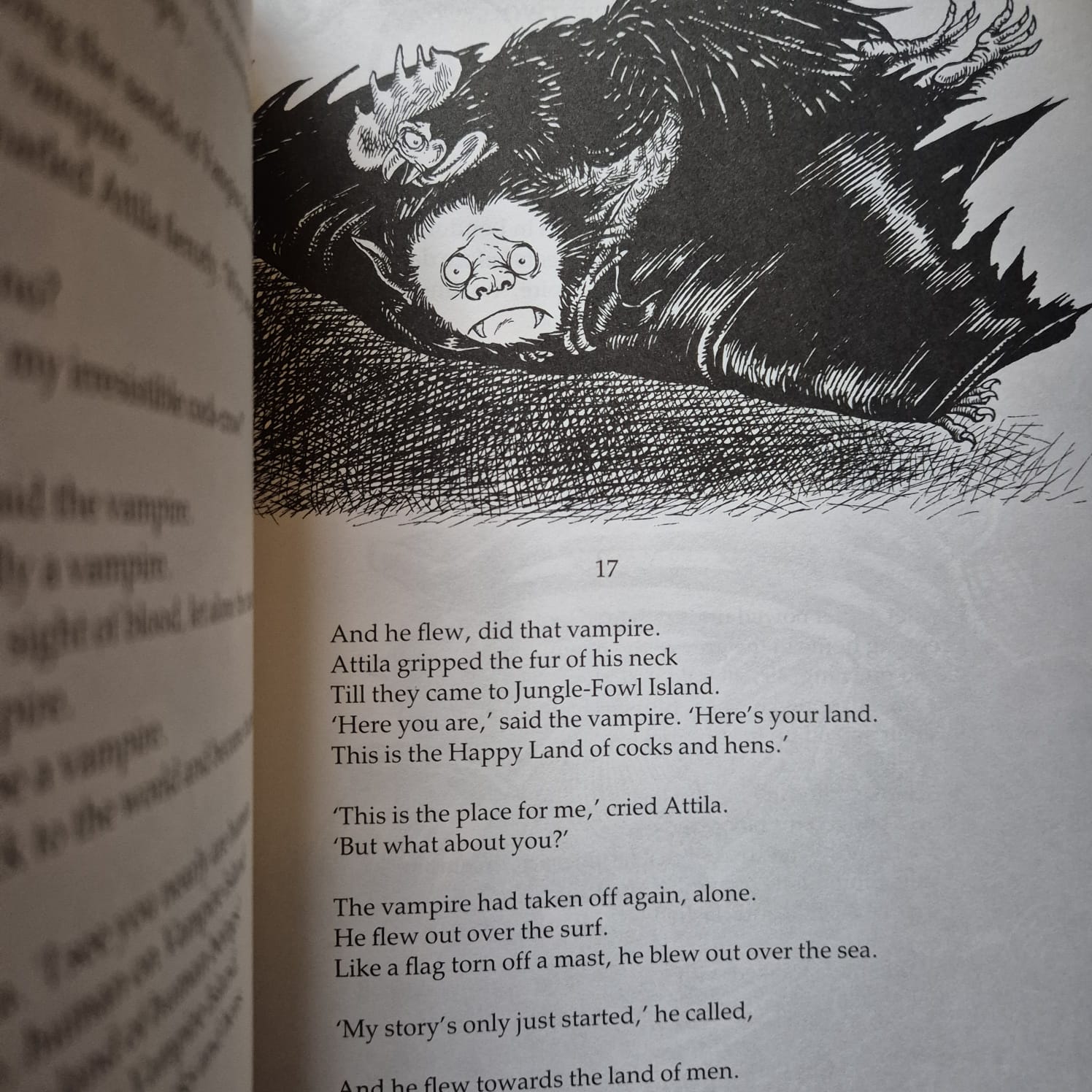 'Ffangs the Vampire Bat and the Kiss of Truth' by Ted Hughes