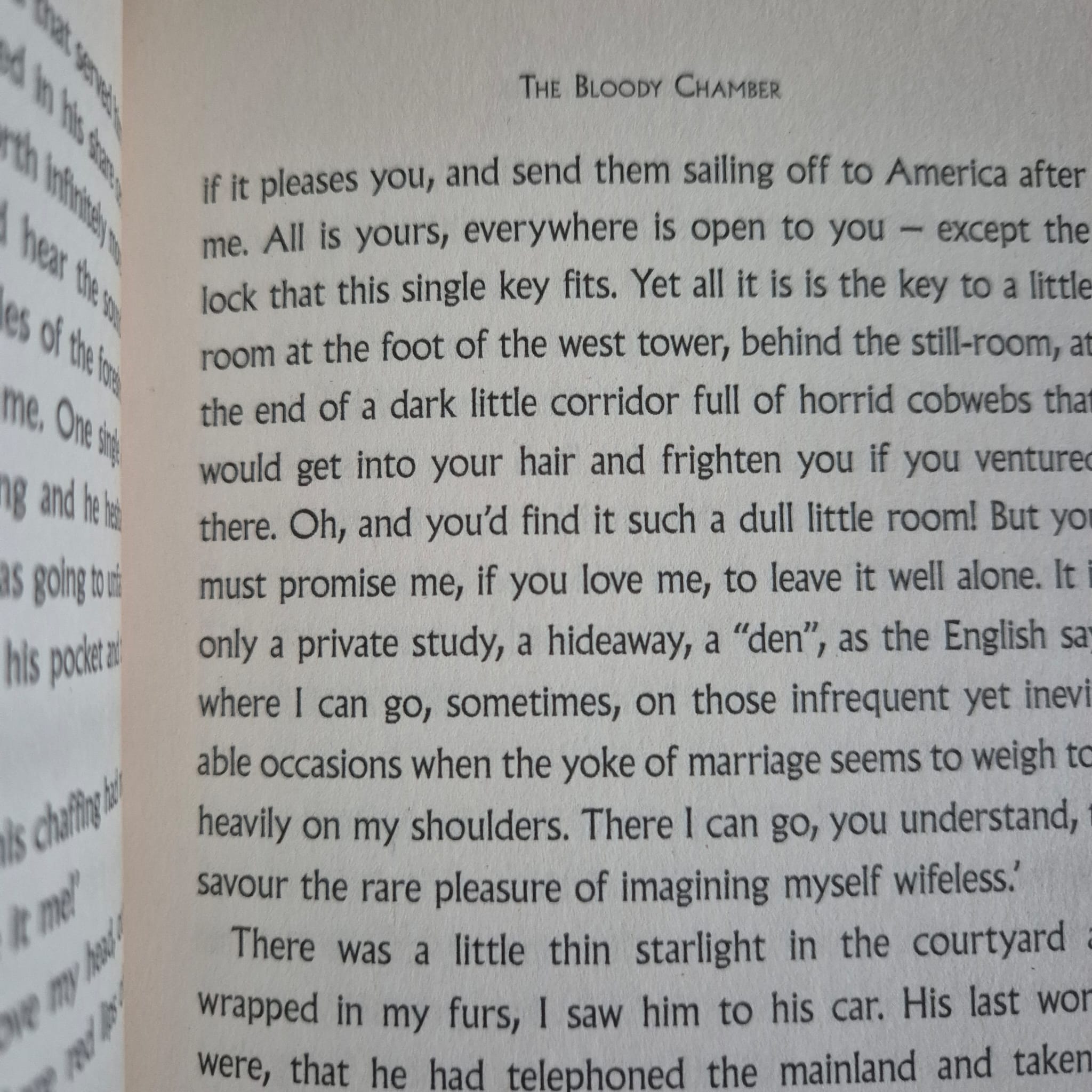 'The Bloody Chamber' by Angela Carter
