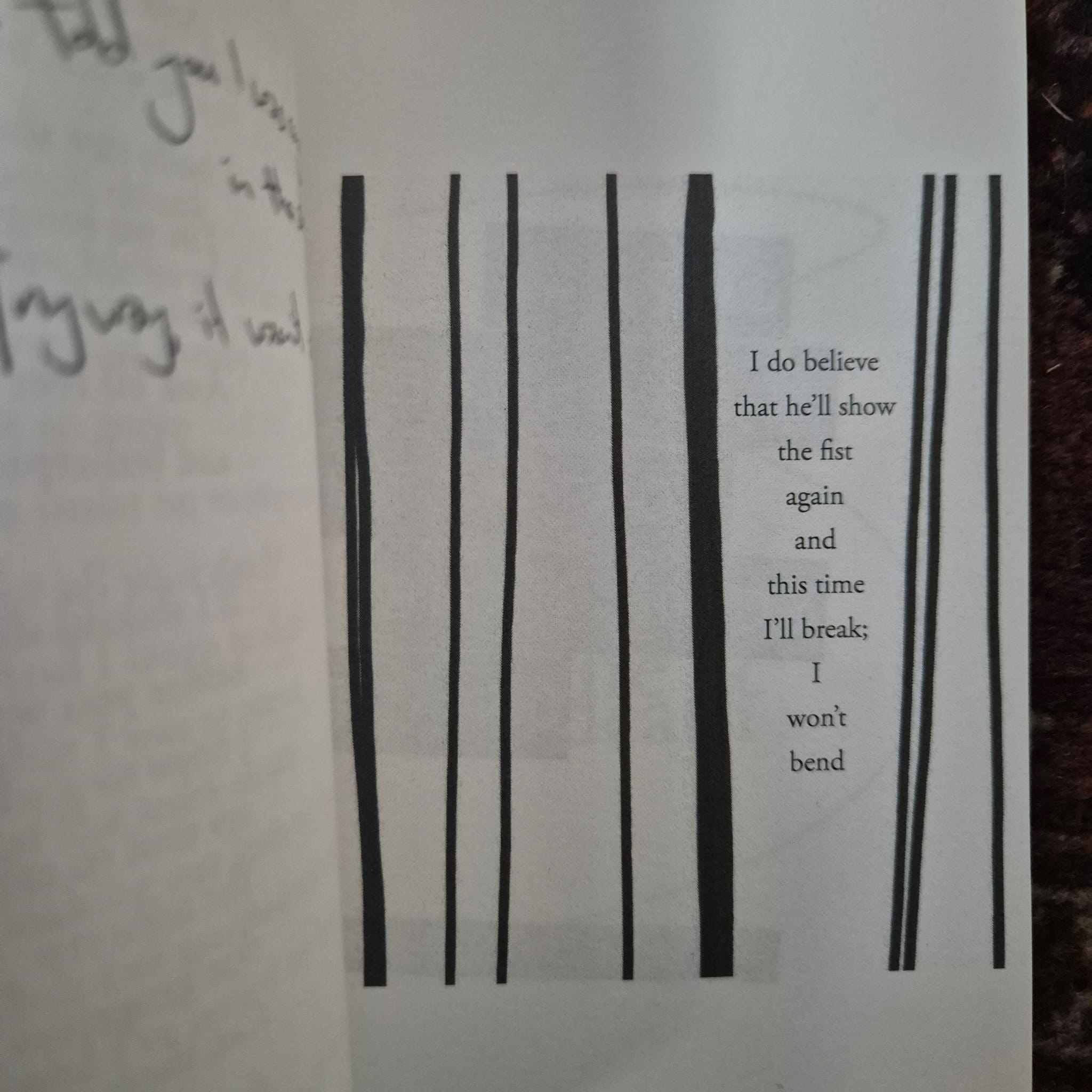 'i felt like a fight, alright?' by Ruth Carr