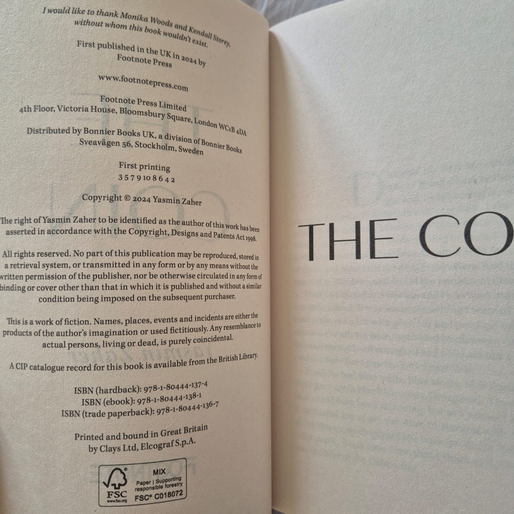 'The Coin' by Yasmin Zaher