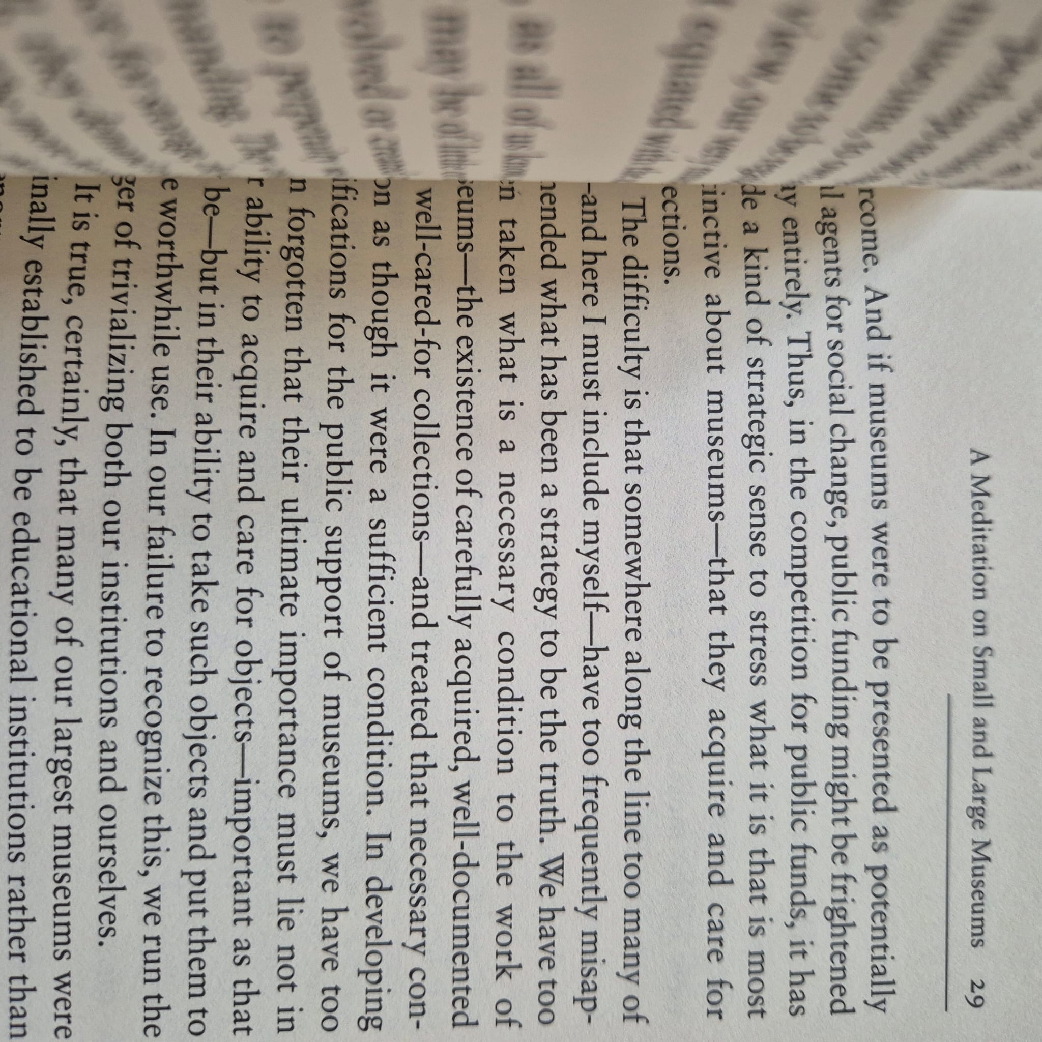 'Rethinking the Museum: And Other Meditations' by Stephen E. Weil