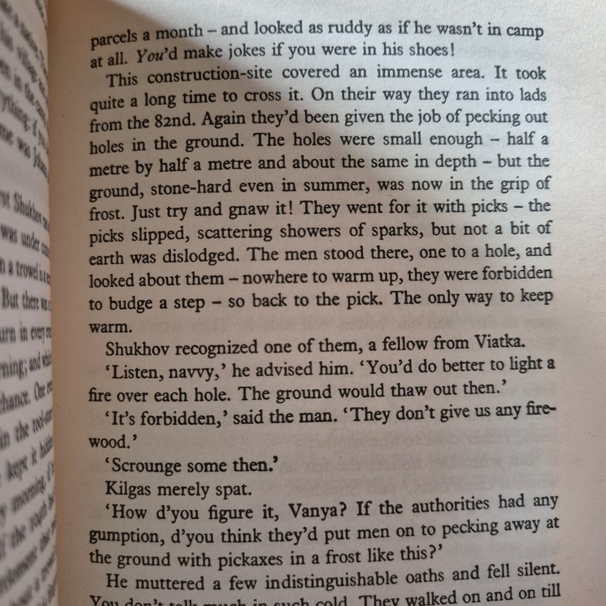 'One Day in the Life of Ivan Denisovich' by Aleksandr Solzhenitsyn