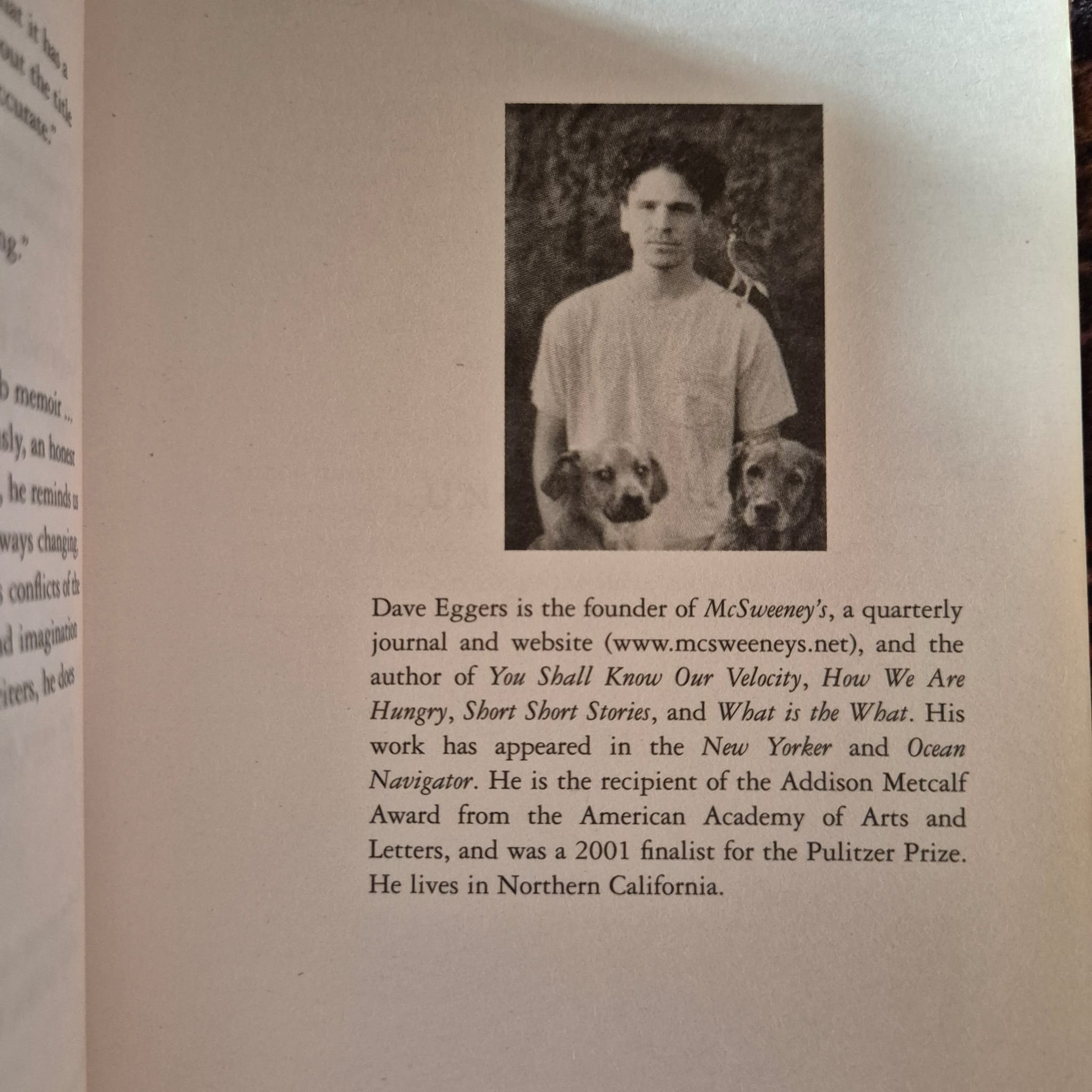 'A Heartbreaking Work of Staggering Genius' by Dave Eggers