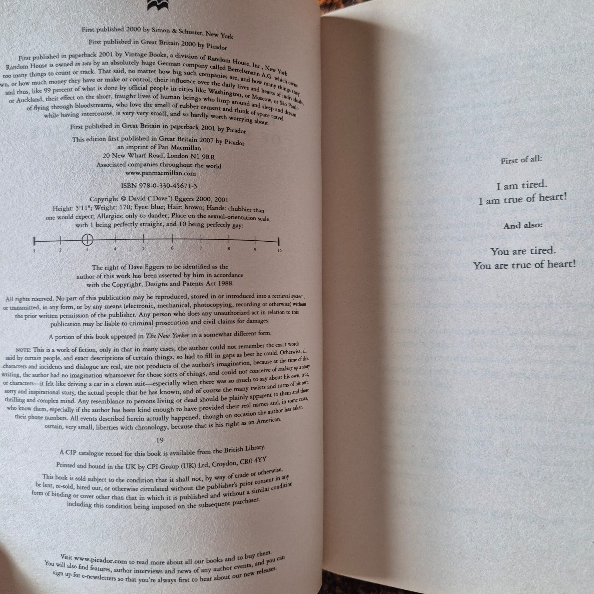 'A Heartbreaking Work of Staggering Genius' by Dave Eggers