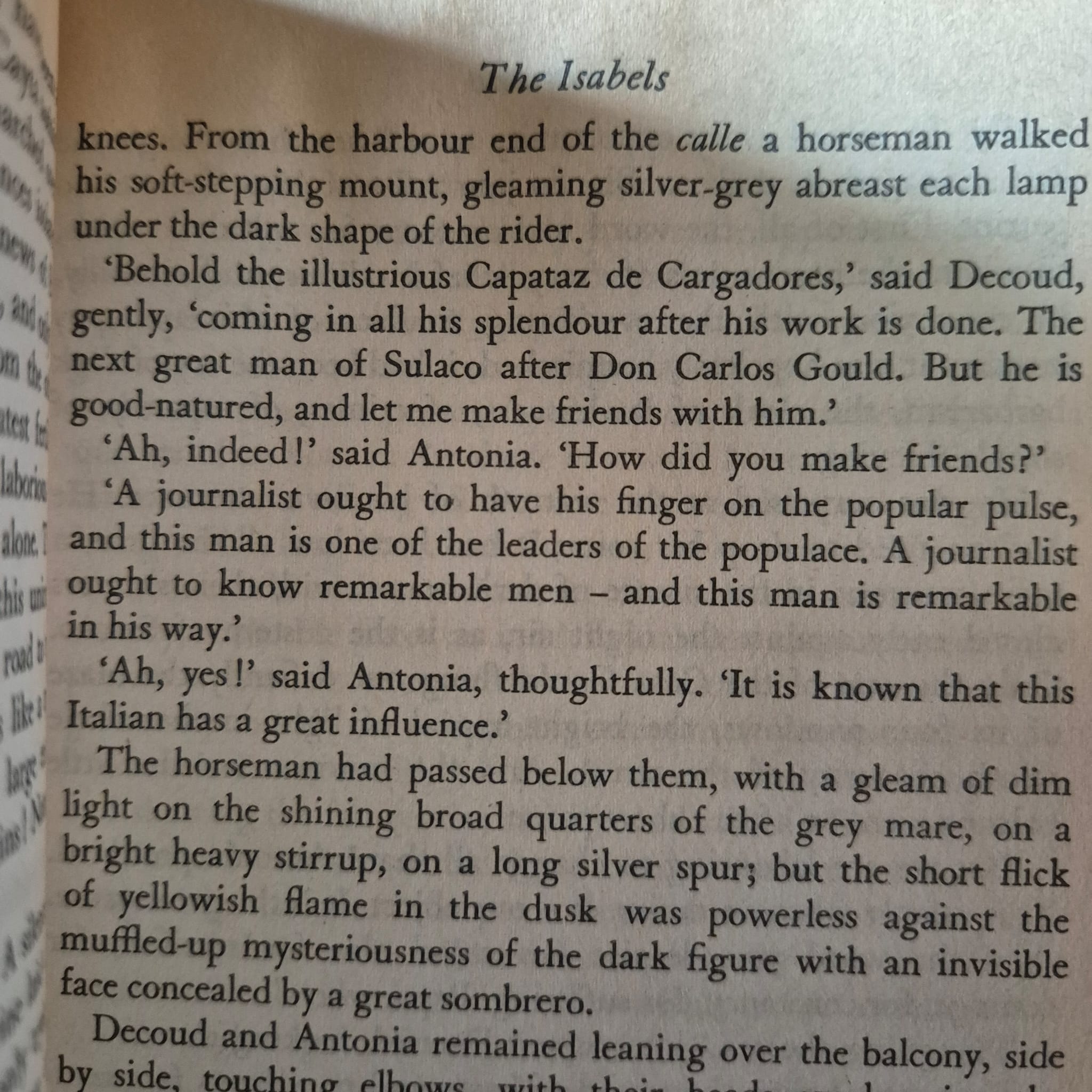 'Nostromo' by Joseph Conrad