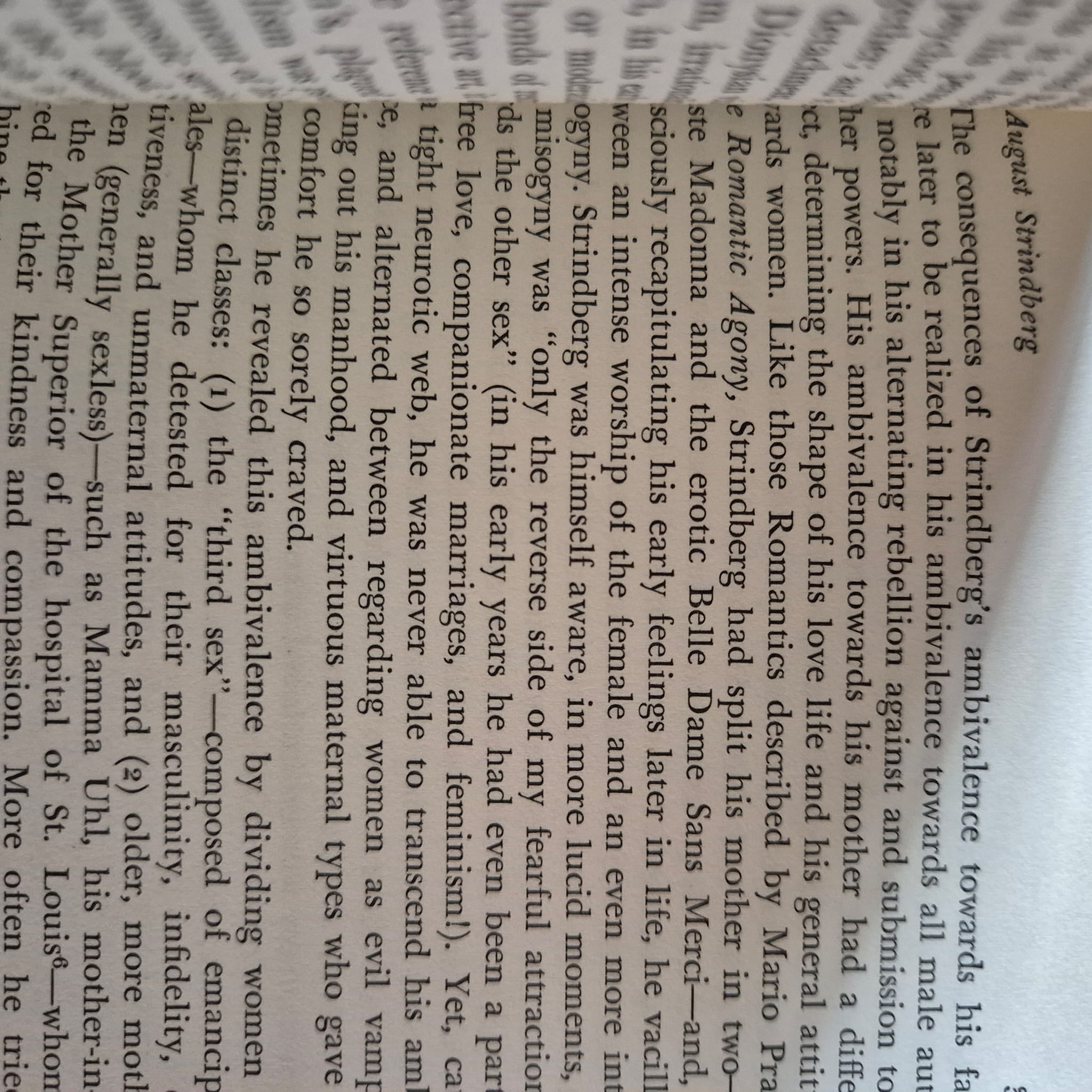 'Strindberg: A Collection of Critical Essays' edited by Otto Reinert