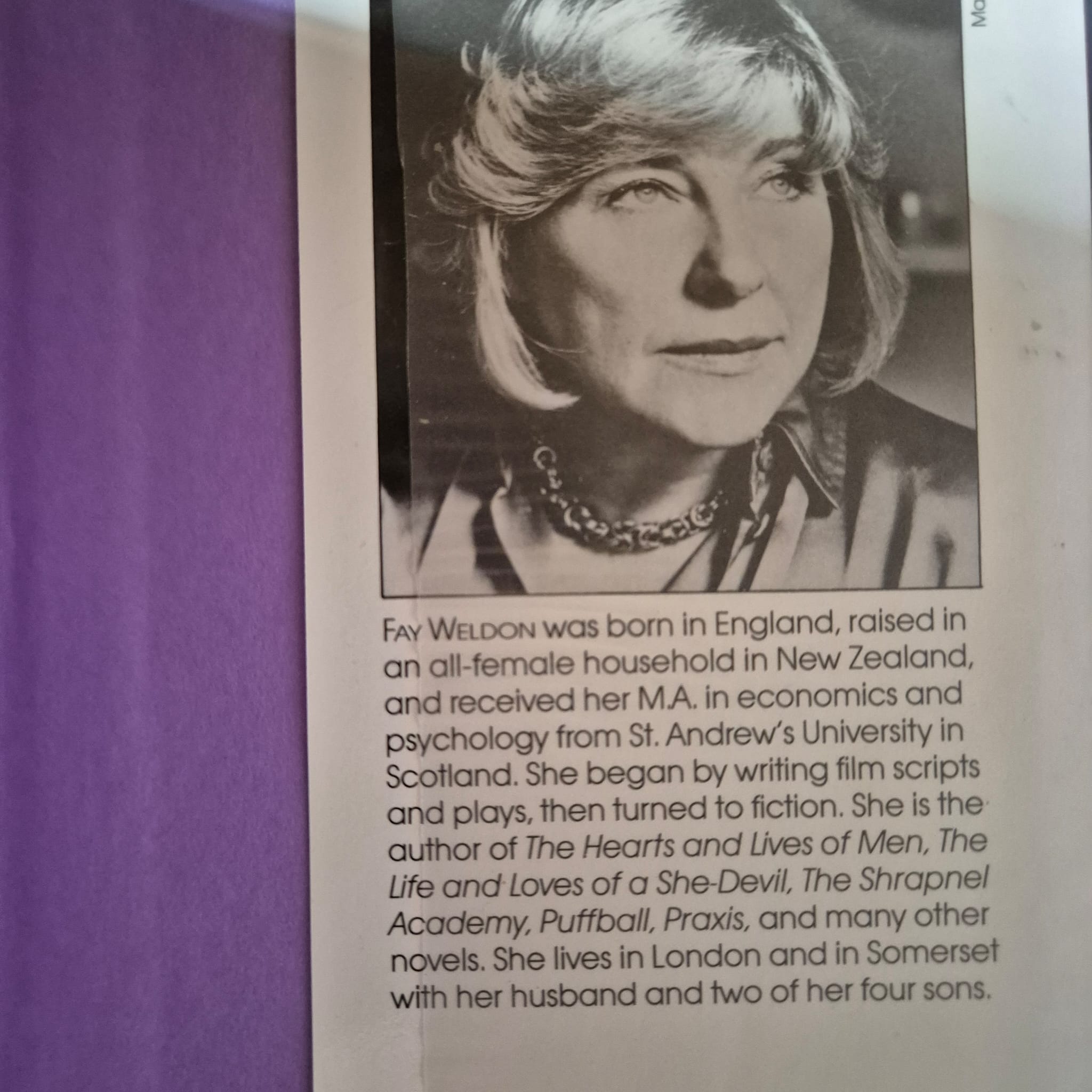'Leader of the Band' by Fay Weldon