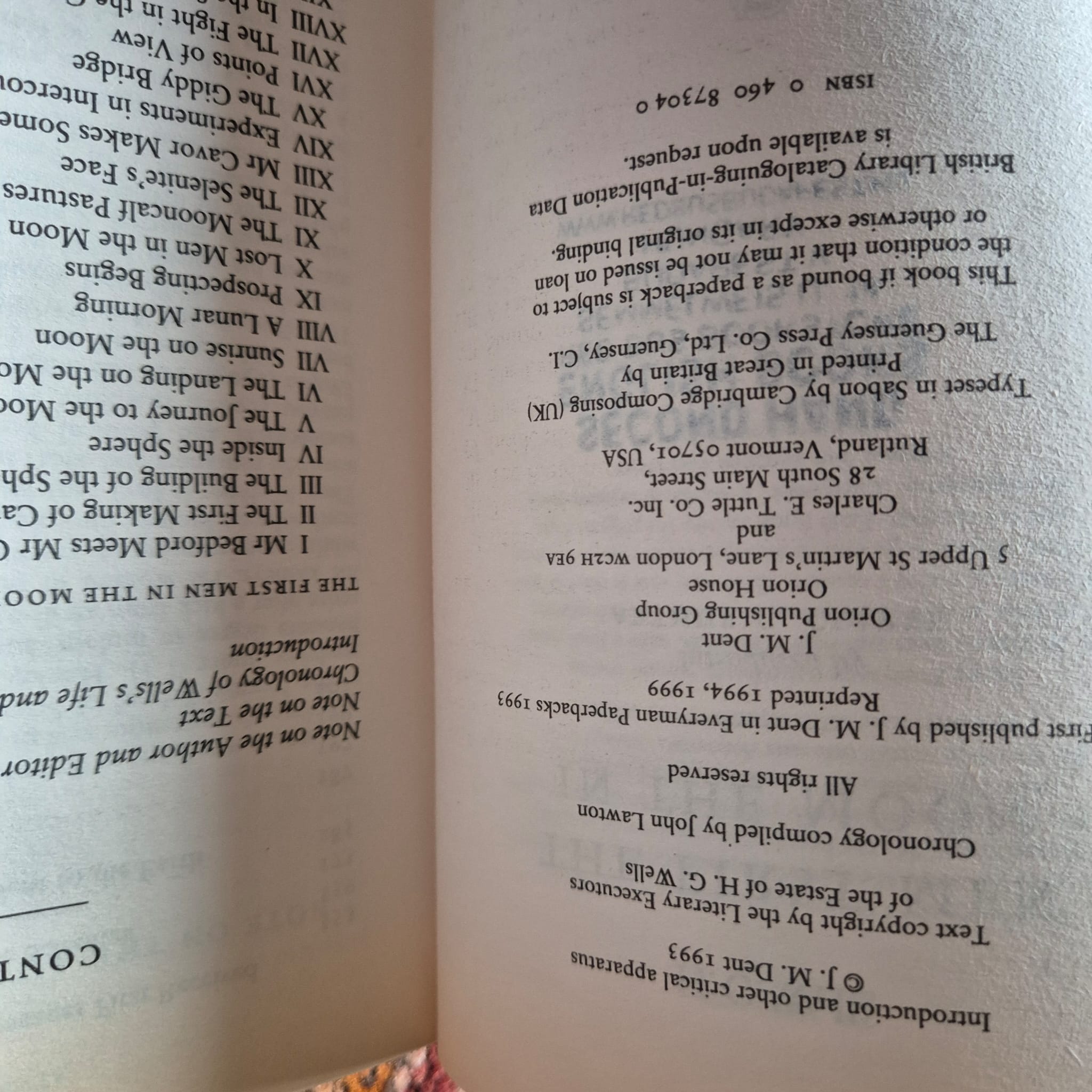 'The First Men in the Moon' by H. G. Wells