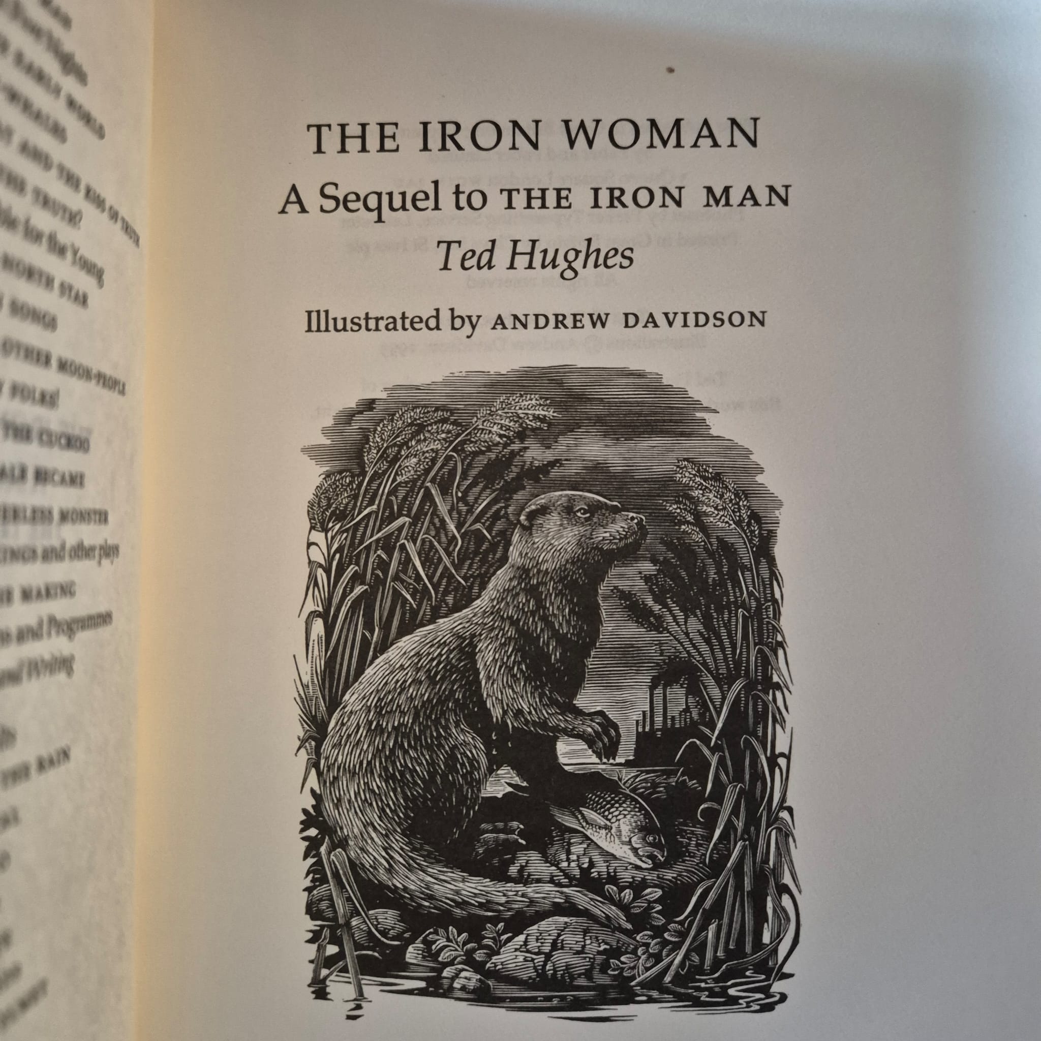 'The Iron Woman' by Ted Hughes