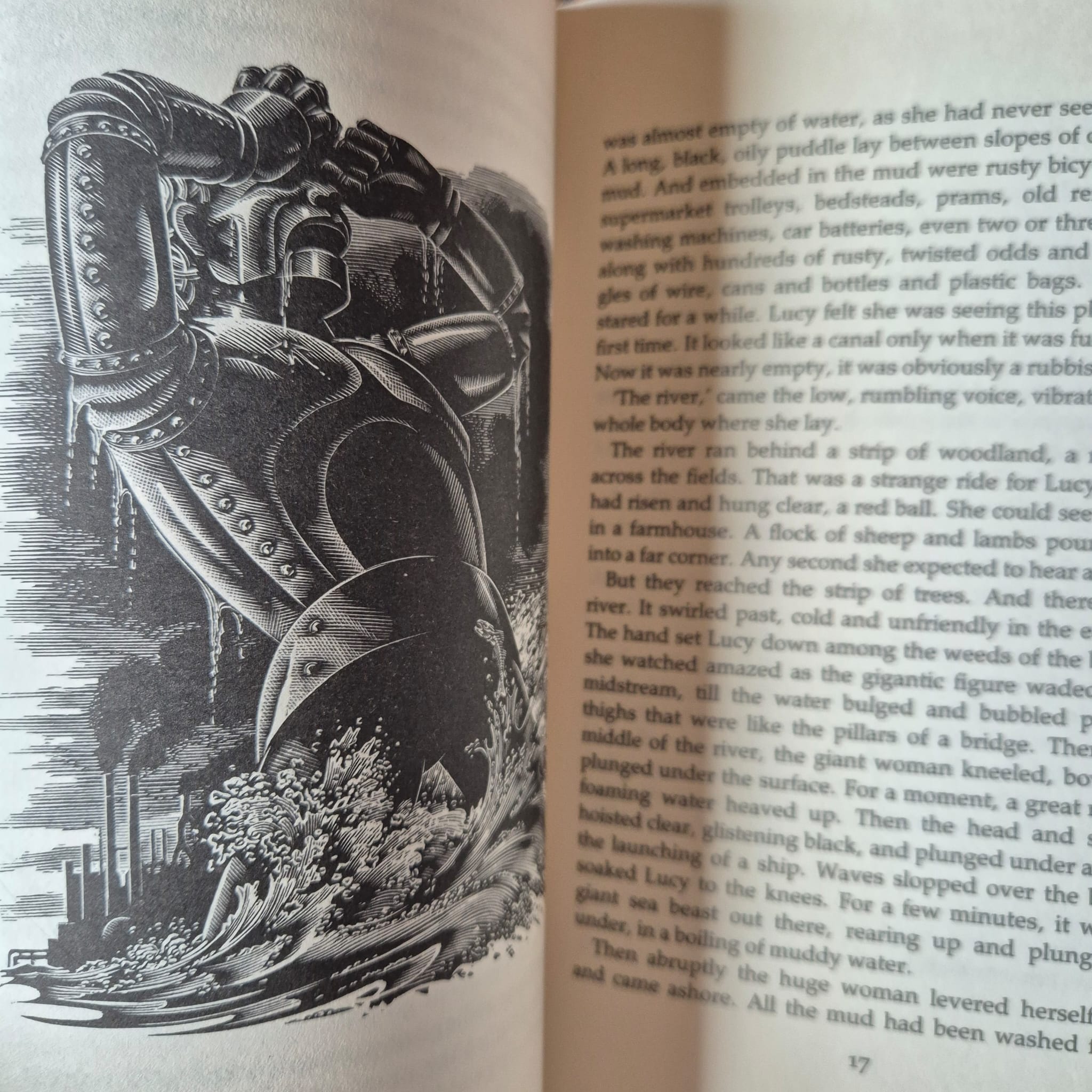 'The Iron Woman' by Ted Hughes