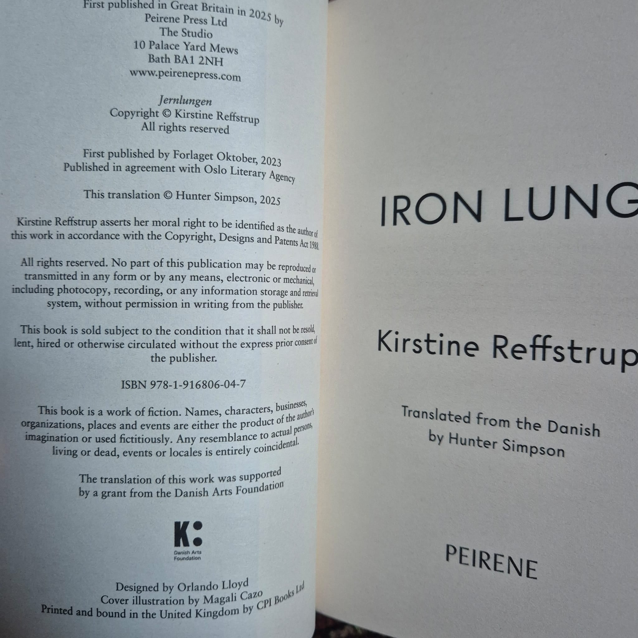'Iron Lung' by Kirstine Reffstrup