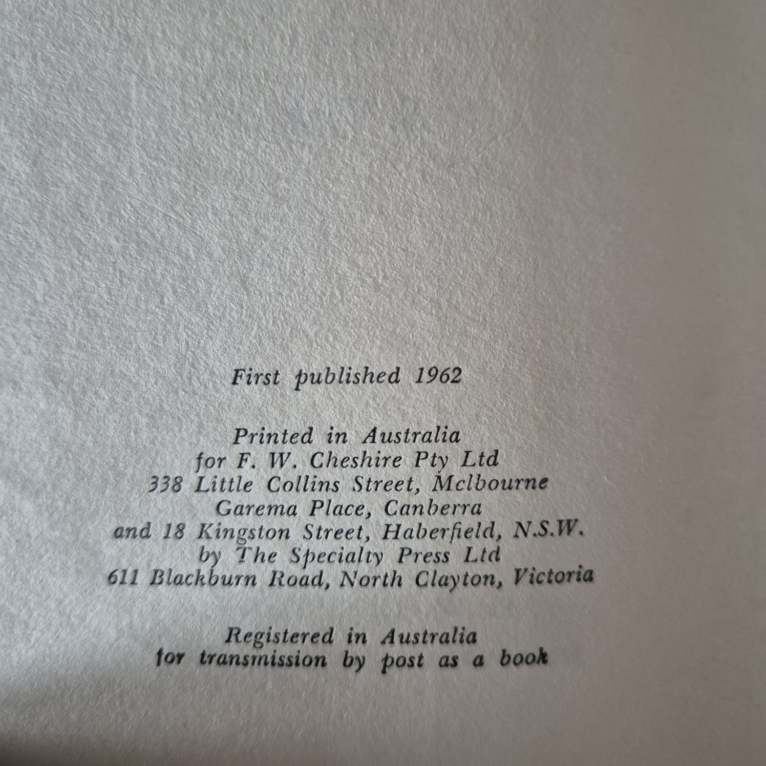 'The Writer in the Modern World' edited by H. P. Heseltine and S. Tick