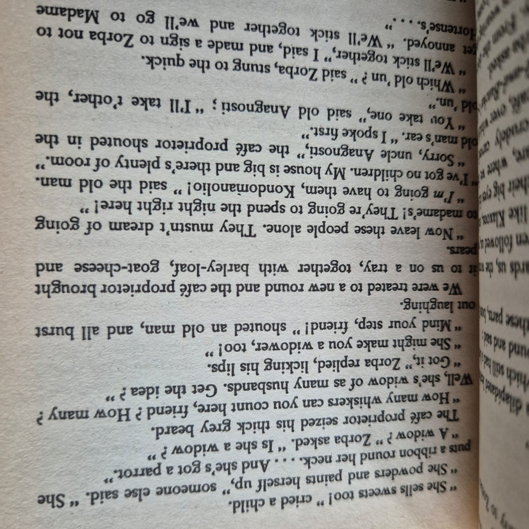 'Zorba the Greek' by Nikos Kazantzakis