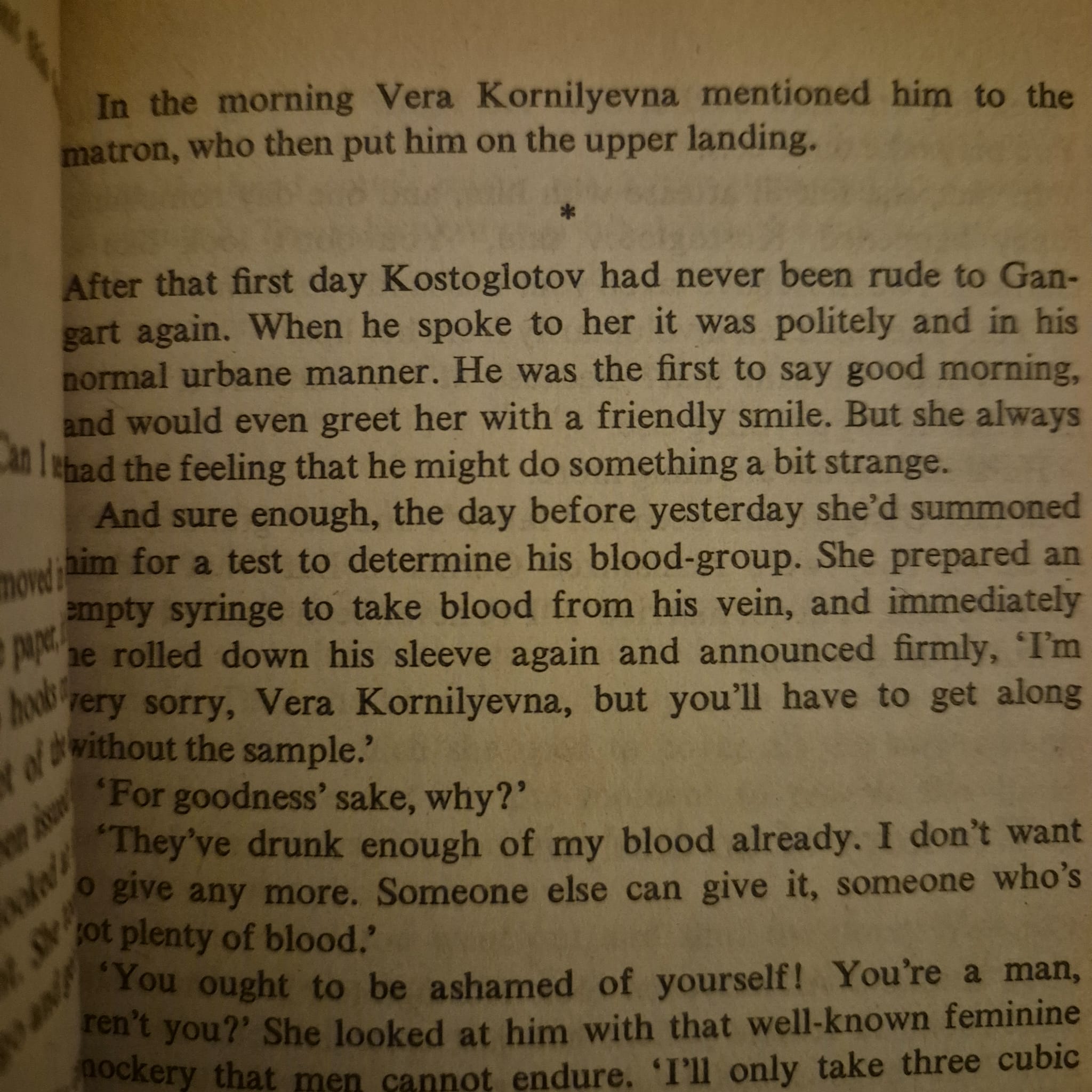 'The Cancer Ward' by Aleksandr Solzhenitsyn