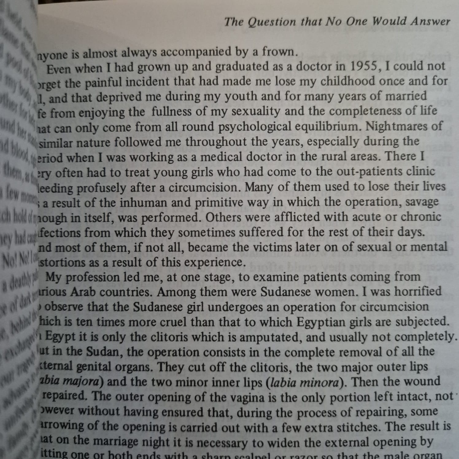 'The Hidden Face of Eve: The Women of the Arab World' by Nawal El Saadawi